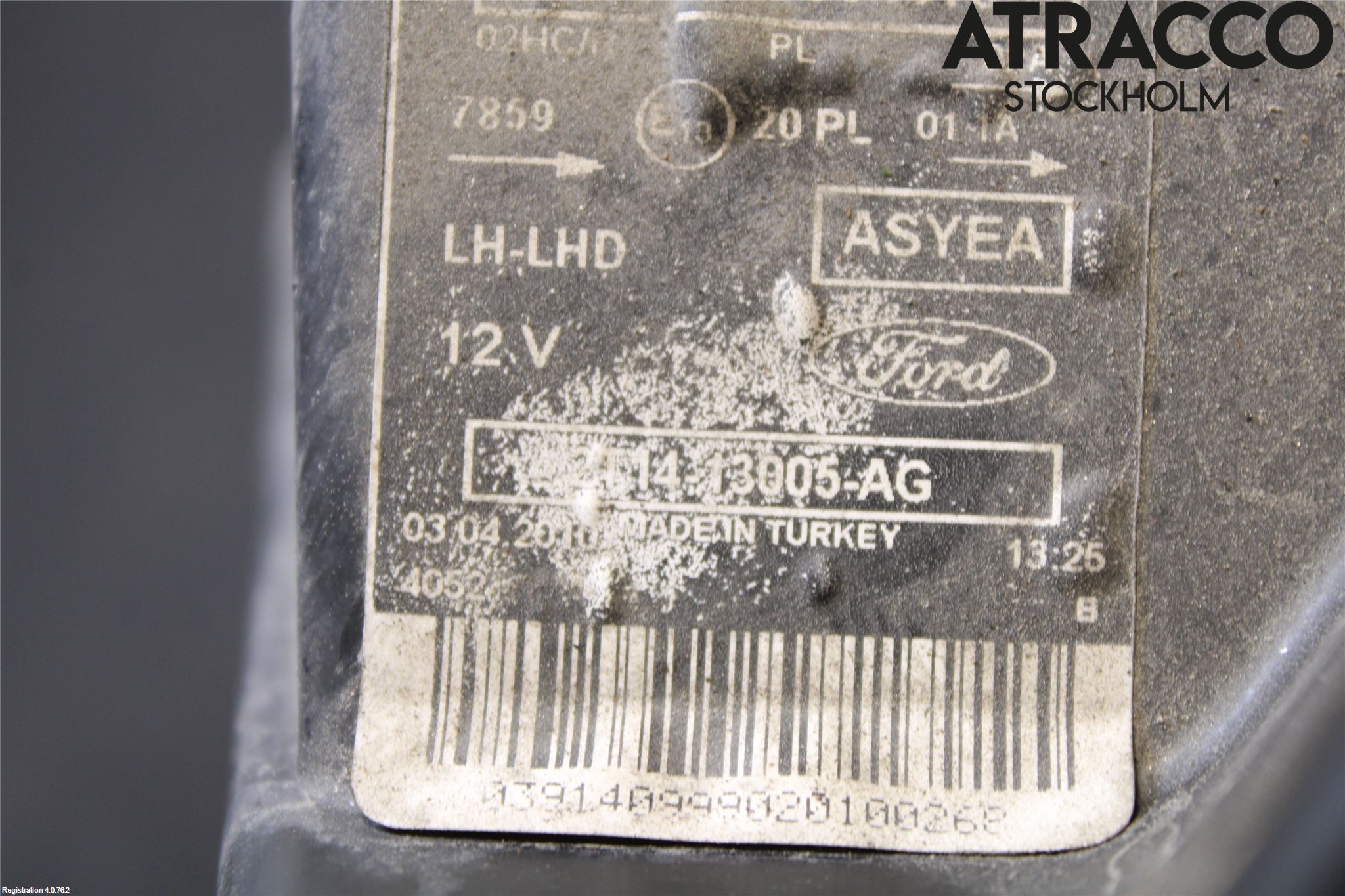 Ford TRANSIT CONNECT 03-08 Strålkastare Vänster