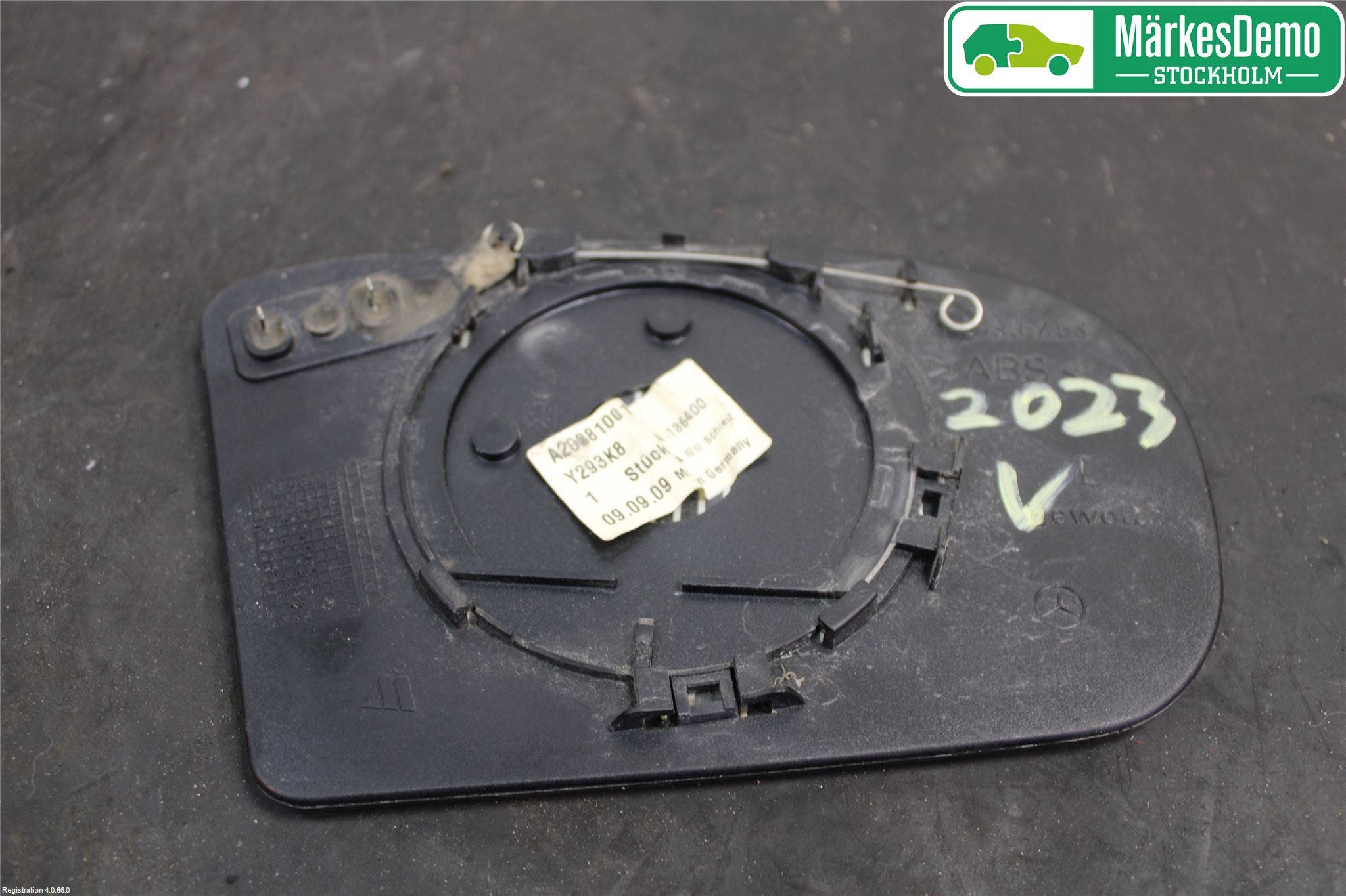 Mercedes-Benz MB C (203) 00-07 Spegelglas Vä