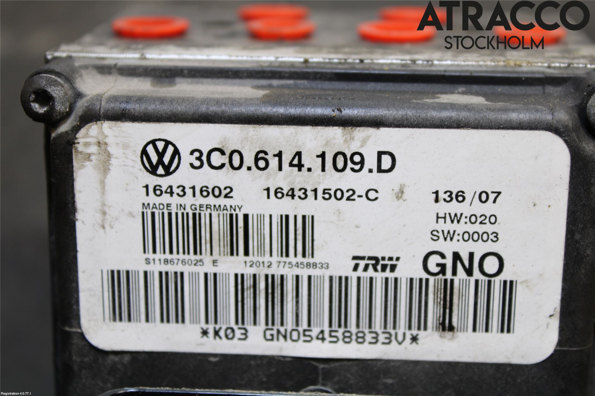 Volkswagen VW PASSAT 05-11 Abs Hydraulaggregat
