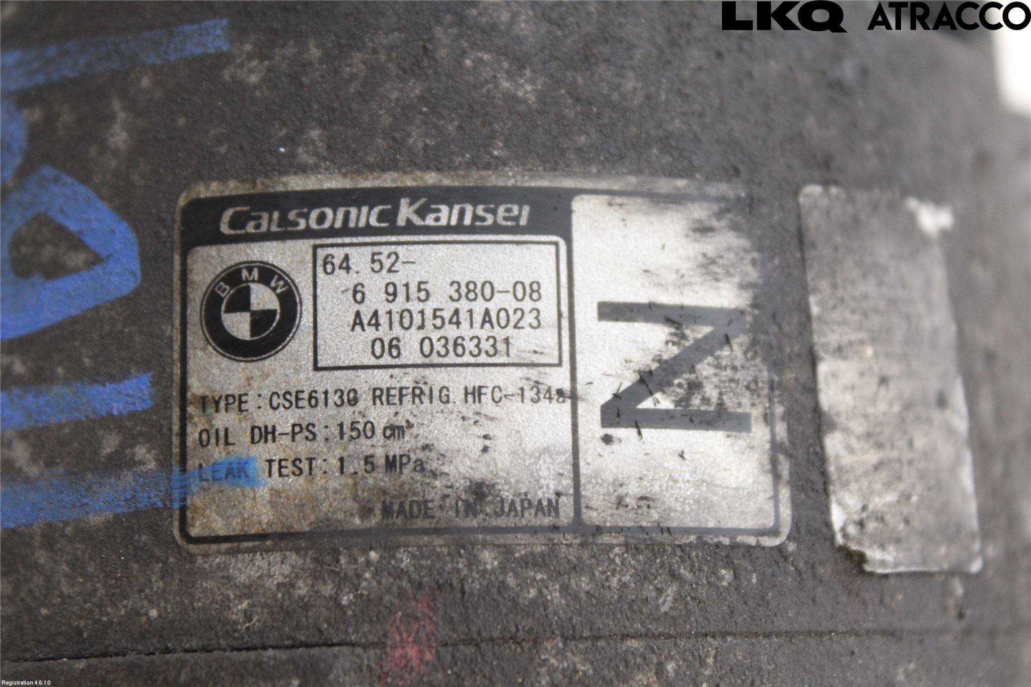 BMW 3 E90/91 SED/TOU 05-12 Ac Kompressor