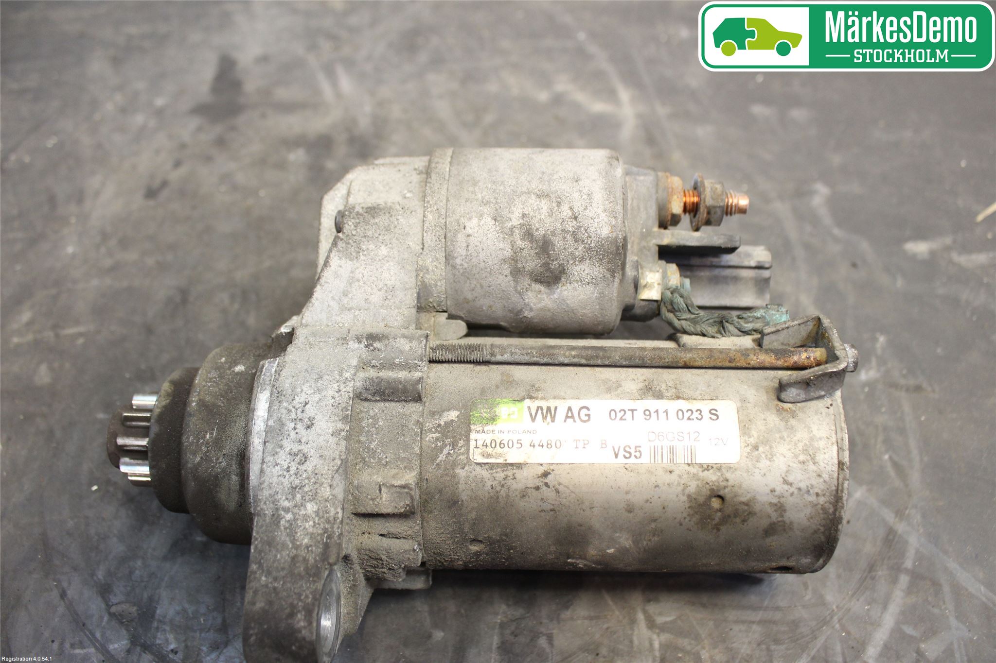 Volkswagen VW POLO 05-09 Startmotor