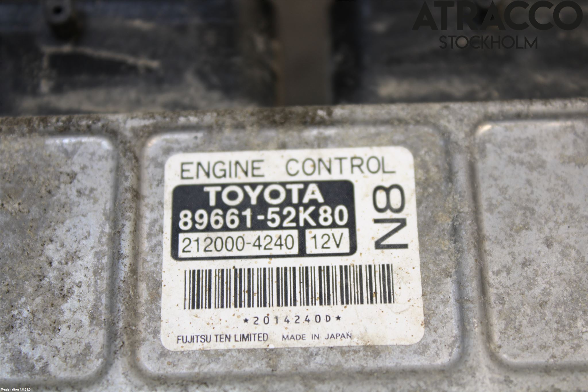 Toyota URBAN CRUISER Styrenhet Insprut Bensin