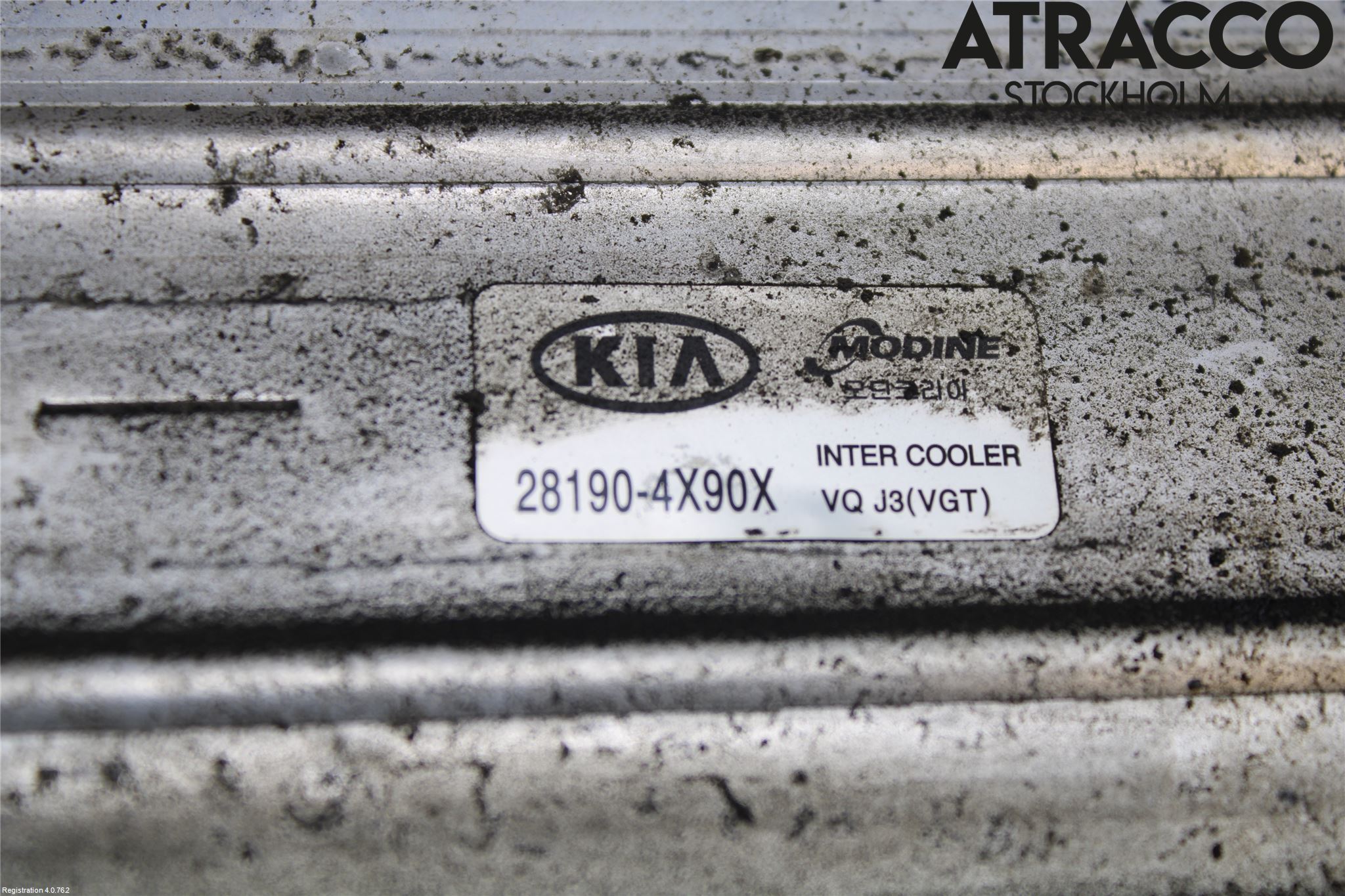 Kia CARNIVAL Laddluft-Intercooler Kyl