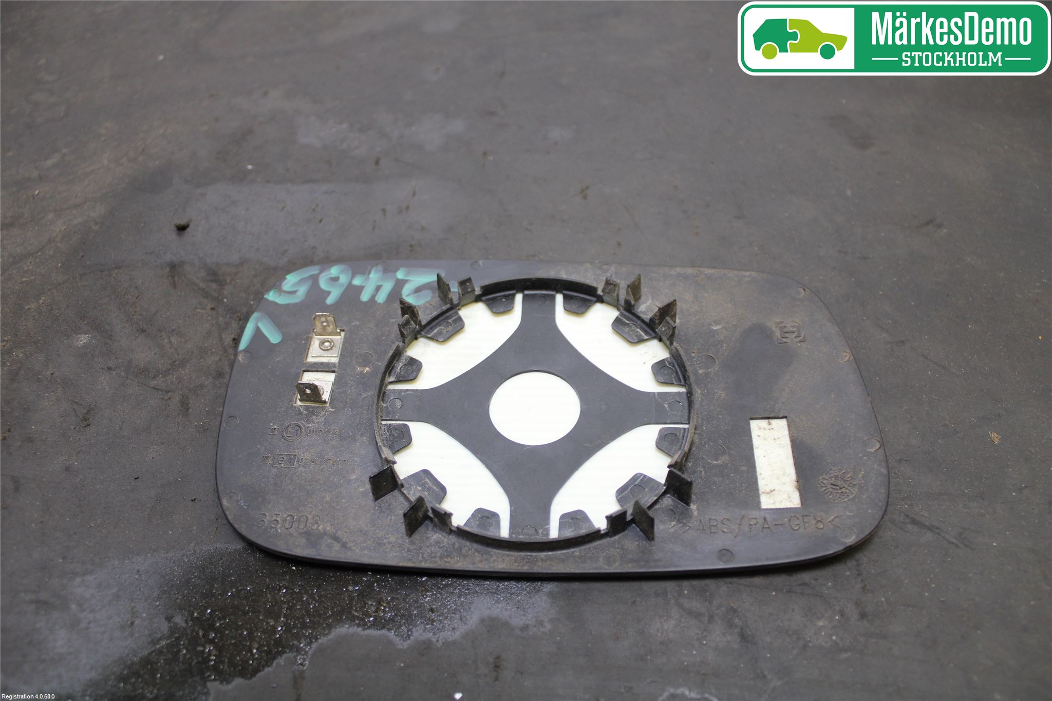 Saab 9-3 VER 1 98-03 Spegelglas Vä