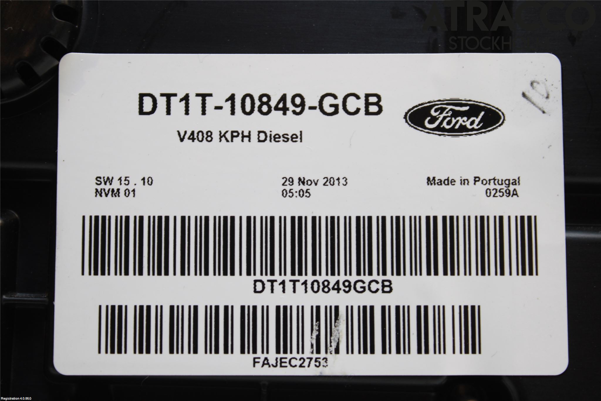 Ford TRANSIT/TOURNEO CONNECT 13-22 Instrument Komb