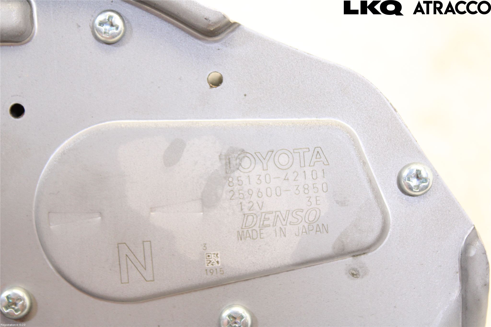 Toyota RAV4 19- Torkarmotor Baklucka