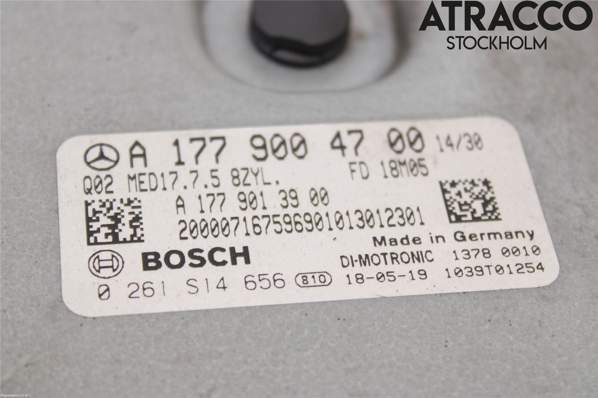 Mercedes-Benz MB S-KLASS (W222) 13-20 Styrenhet Insprut Bensin