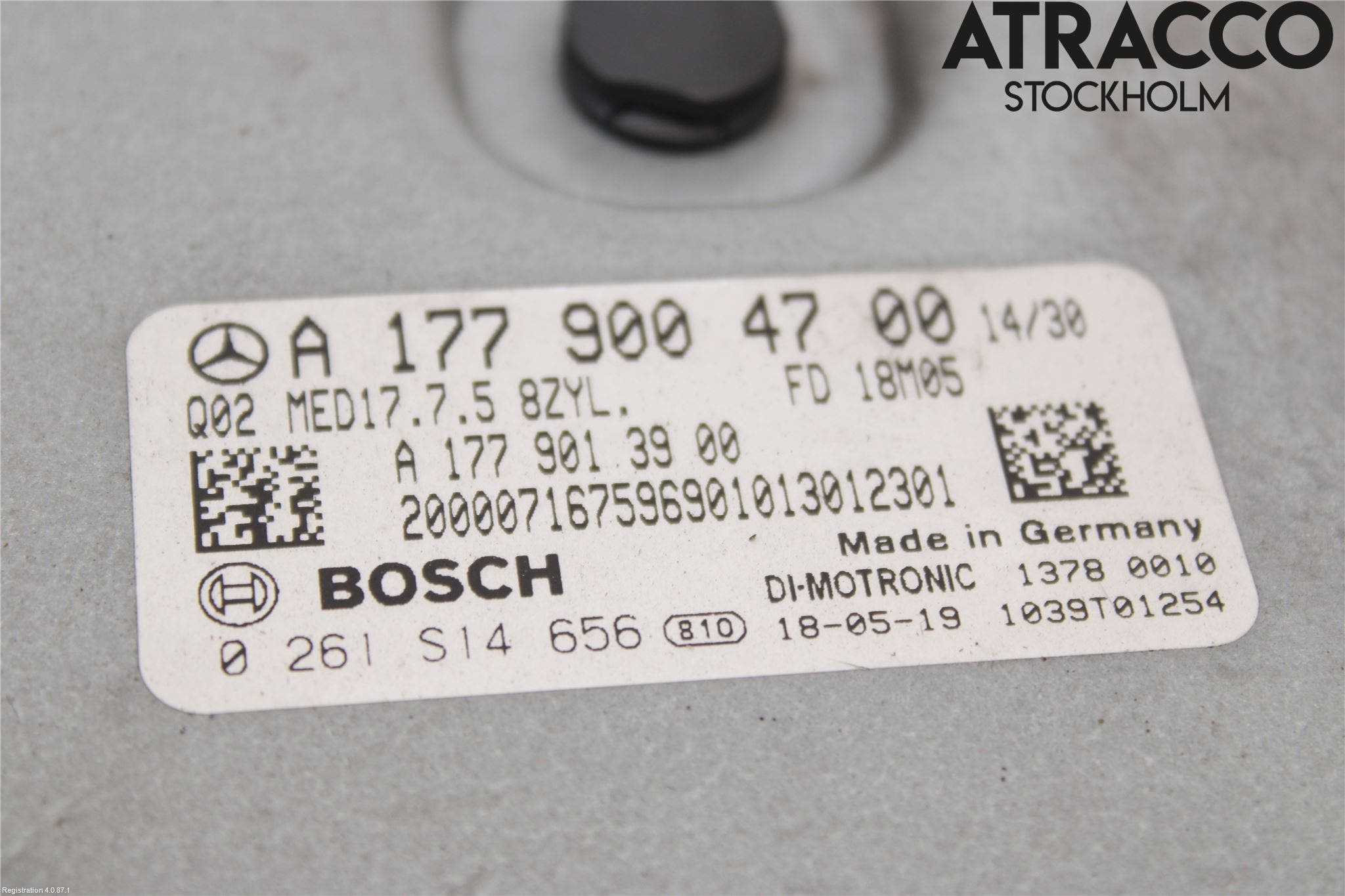 Mercedes-Benz MB S-KLASS (W222) 13-20 Styrenhet Insprut Bensin