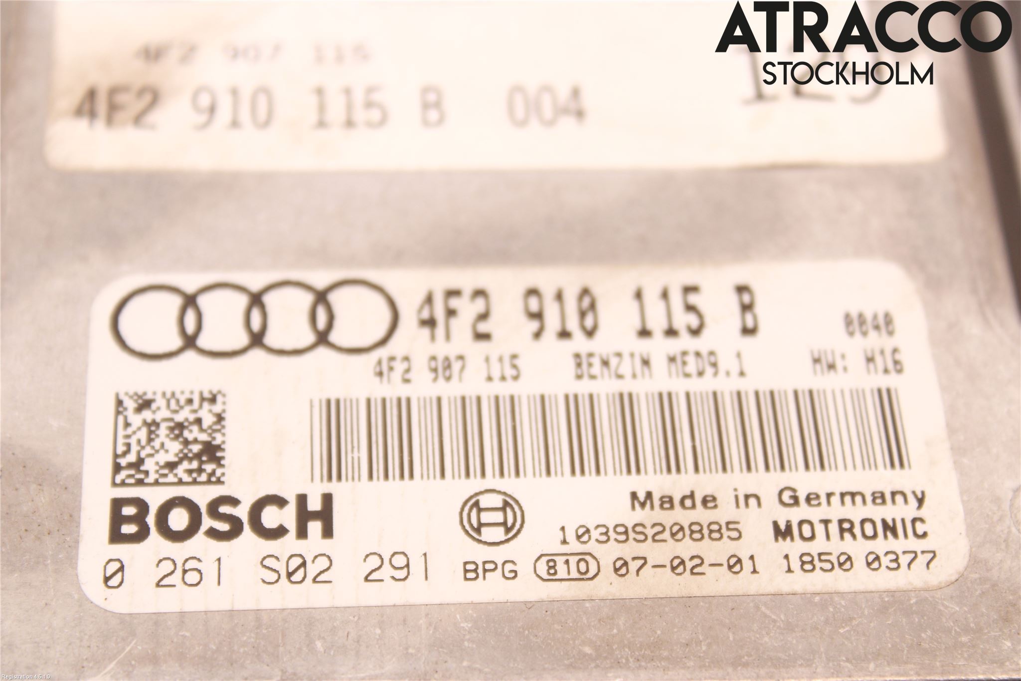 Audi A6/S6     05-11 Styrenhet Insprut Bensin