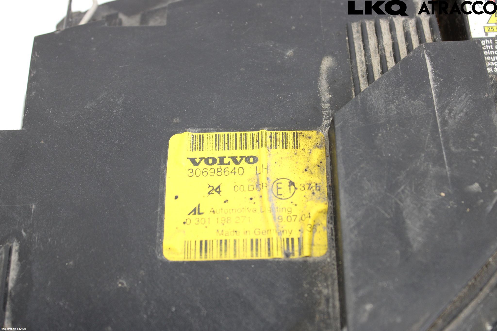 Volvo S40 04-07 Strålkastare Vänster