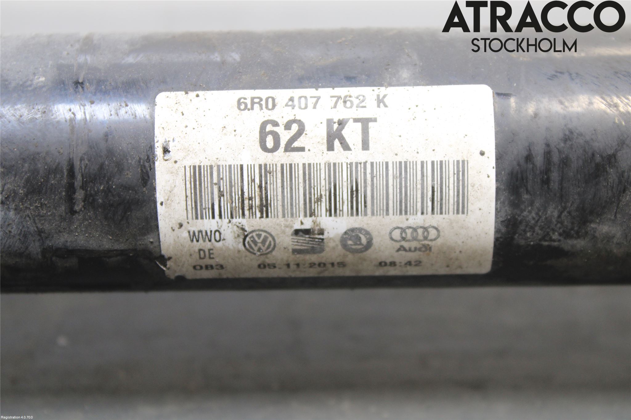 Skoda FABIA 15-21 Drivaxel Fram Höger
