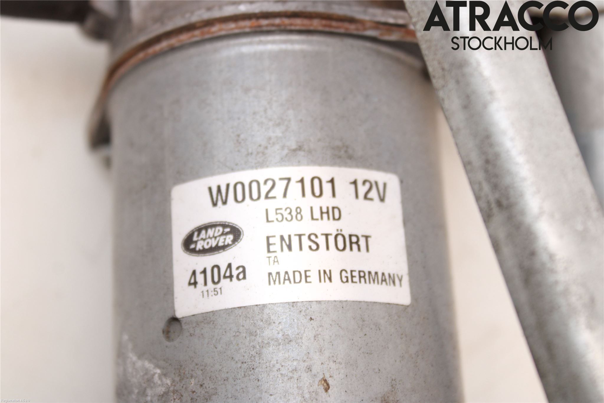 Landrover LAND ROVER RANGE ROVER EVOQUE (L538) 11-18 Torkarmotor Vindruta