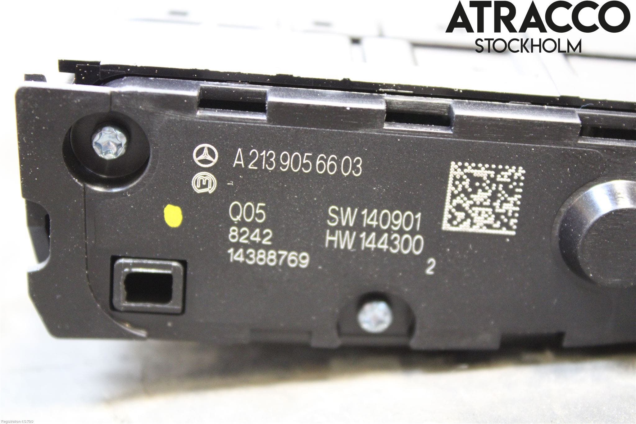 Mercedes-Benz MB E-KLASS (W213) 16-23 Strömställare Multifunktion