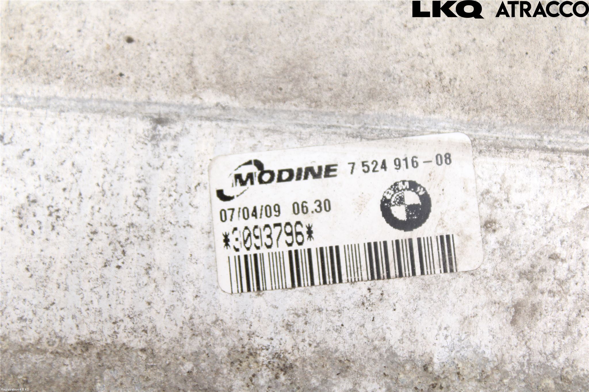 BMW 1 E87/81 5D/3D 03-11 Laddluft-Intercooler Kyl