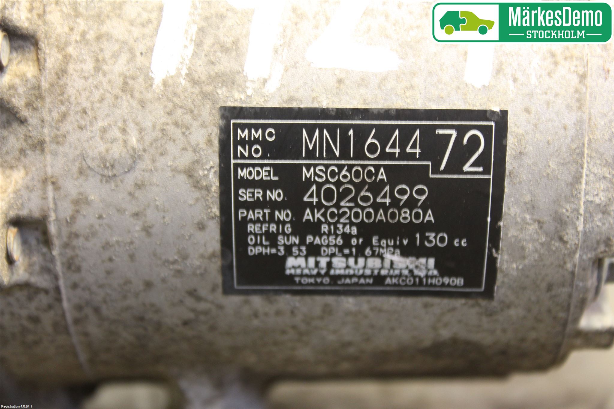 Mitsubishi COLT 09-13 Ac Kompressor