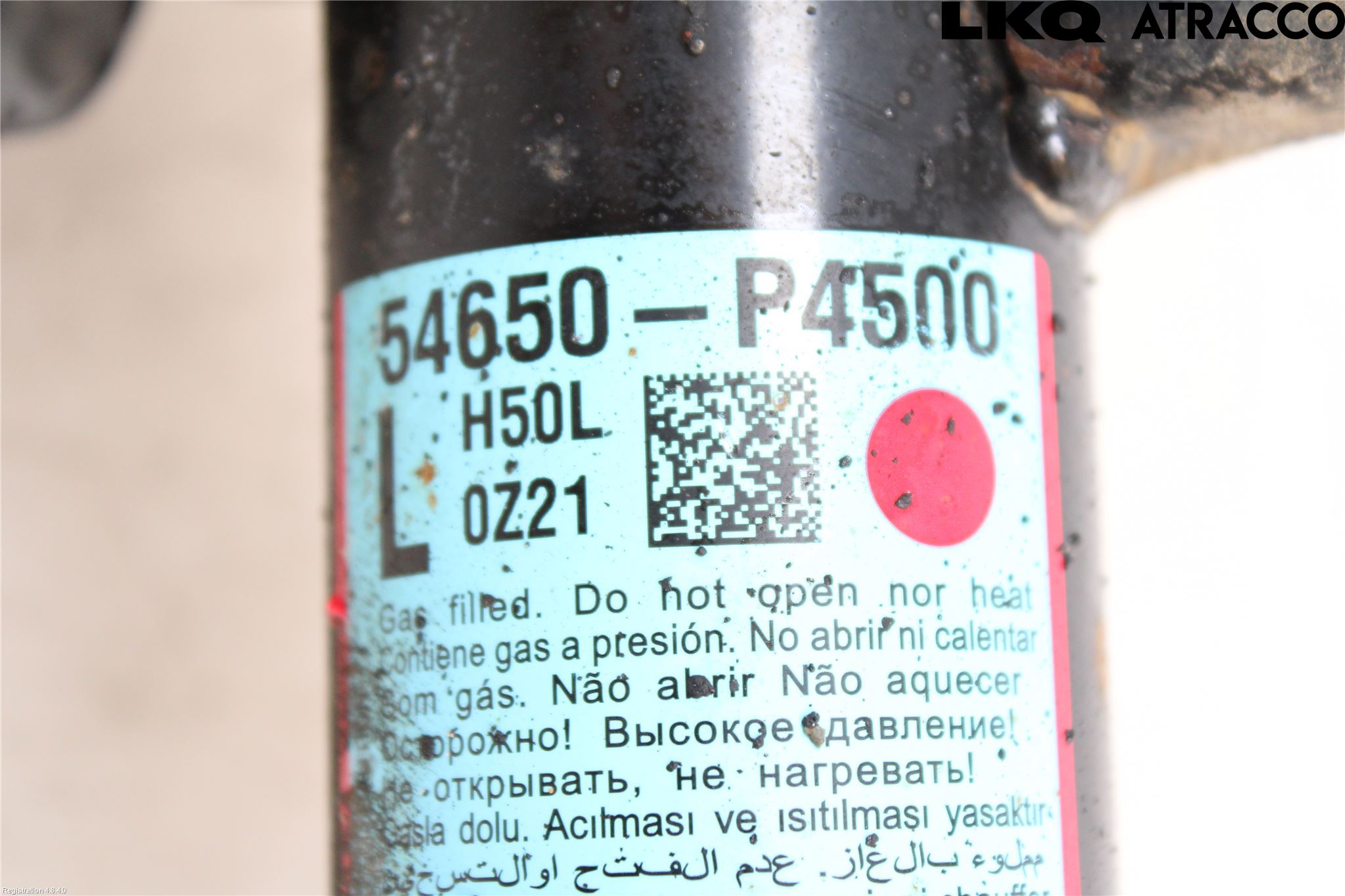 Kia SORENTO 21- Fjäderben Fram Vänster