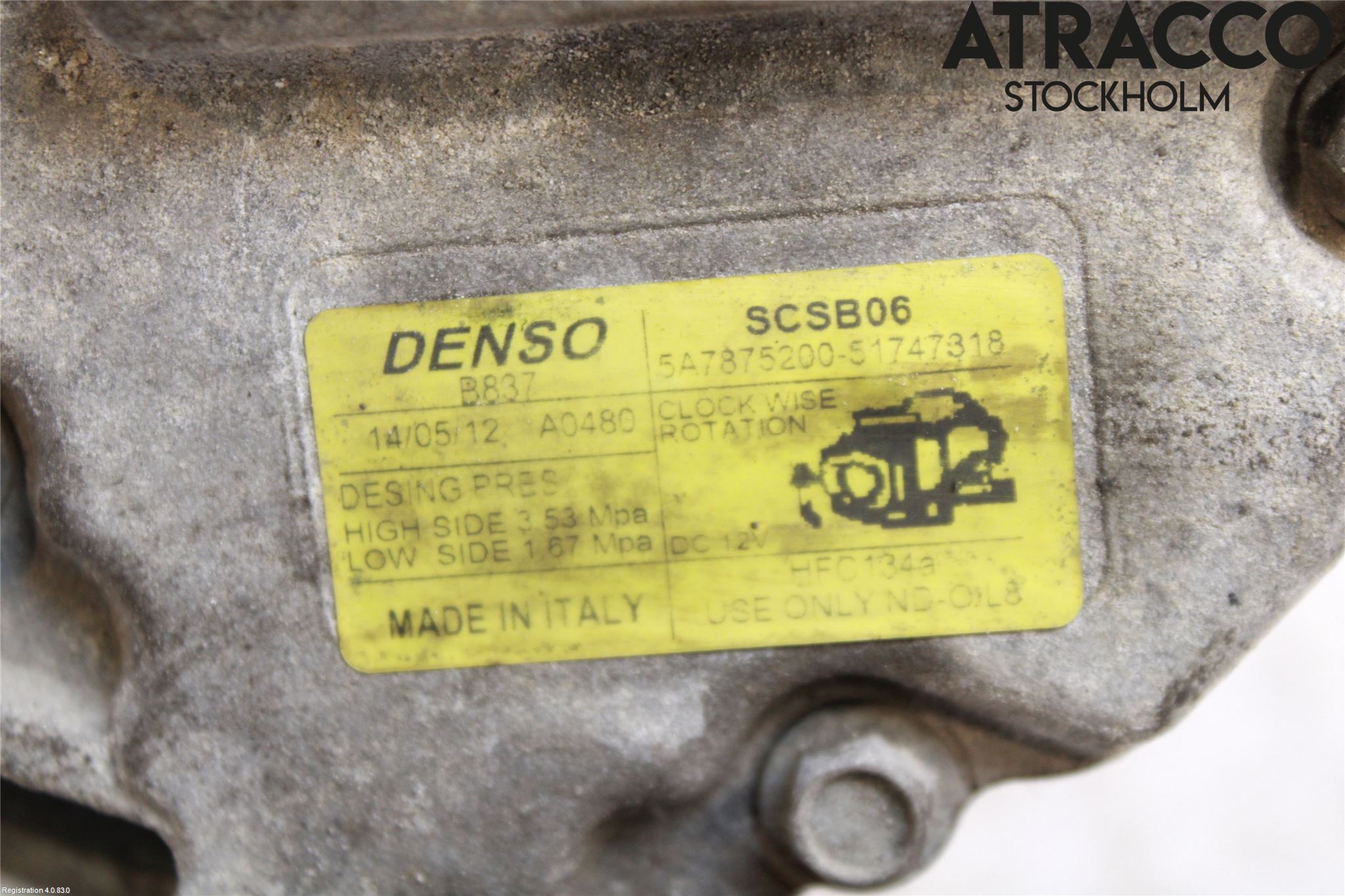 Fiat 500 07- Ac Kompressor