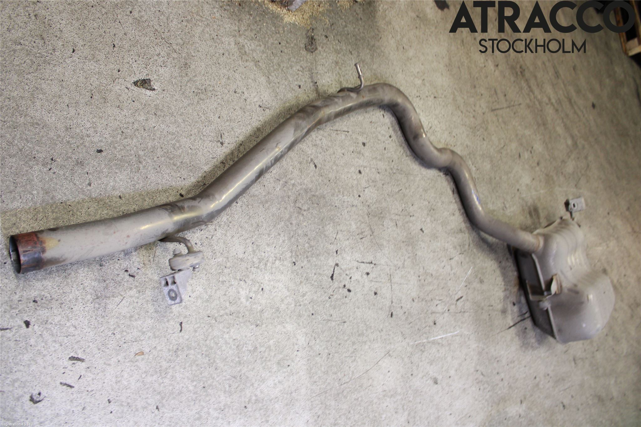 Volkswagen VW PASSAT 15-19 Avgassystem Komp Ej Kat