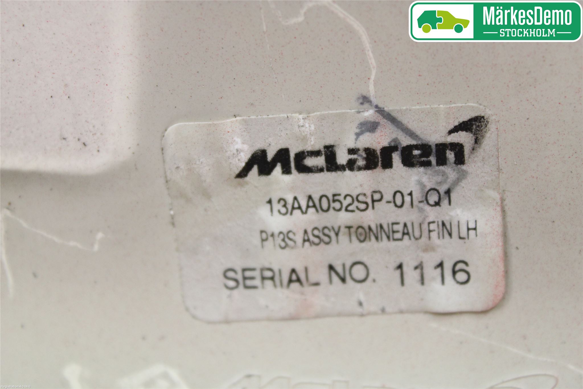 McLAREN Sidokjol Vä