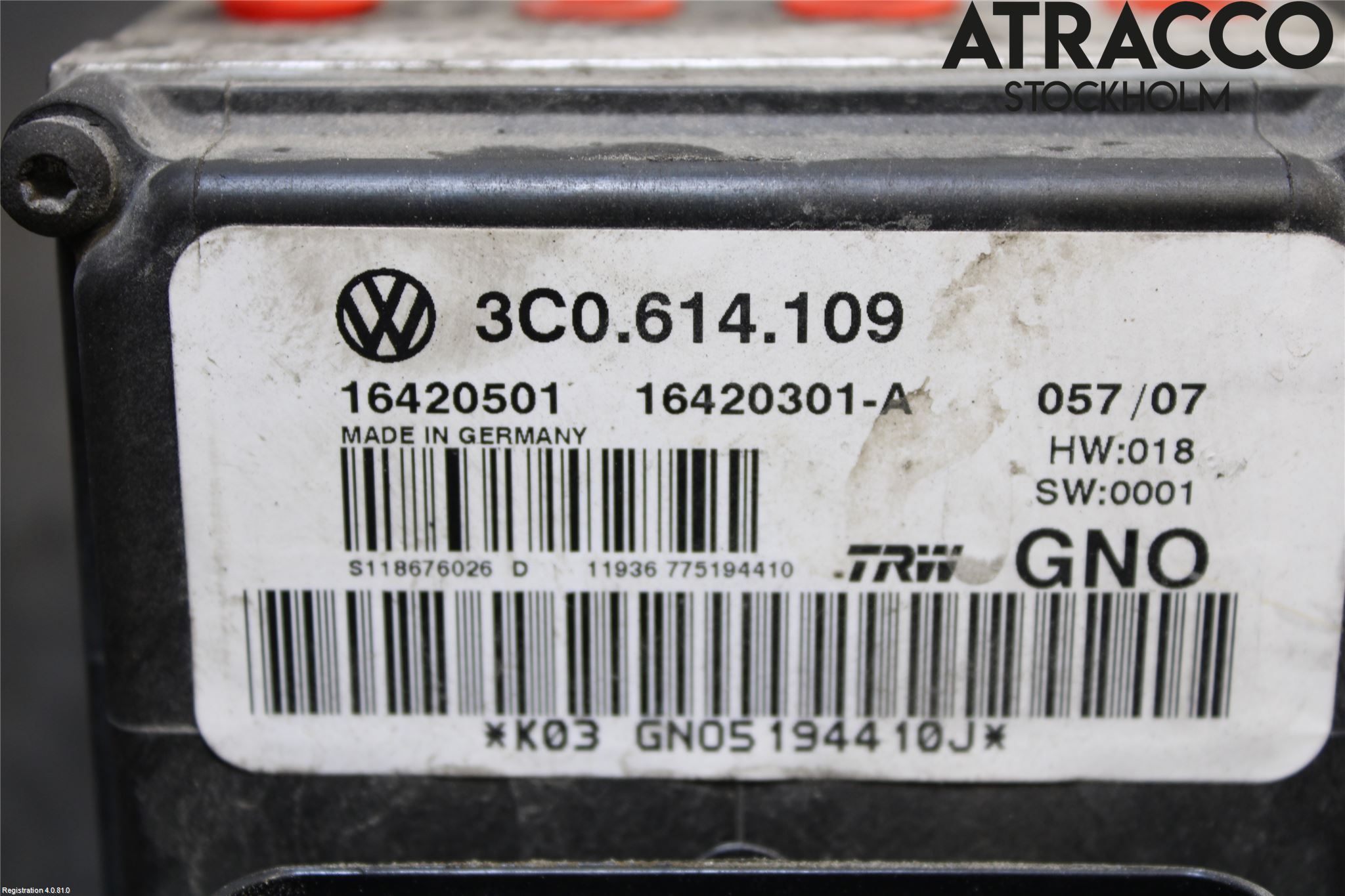 Volkswagen VW PASSAT 05-11 Abs Hydraulaggregat