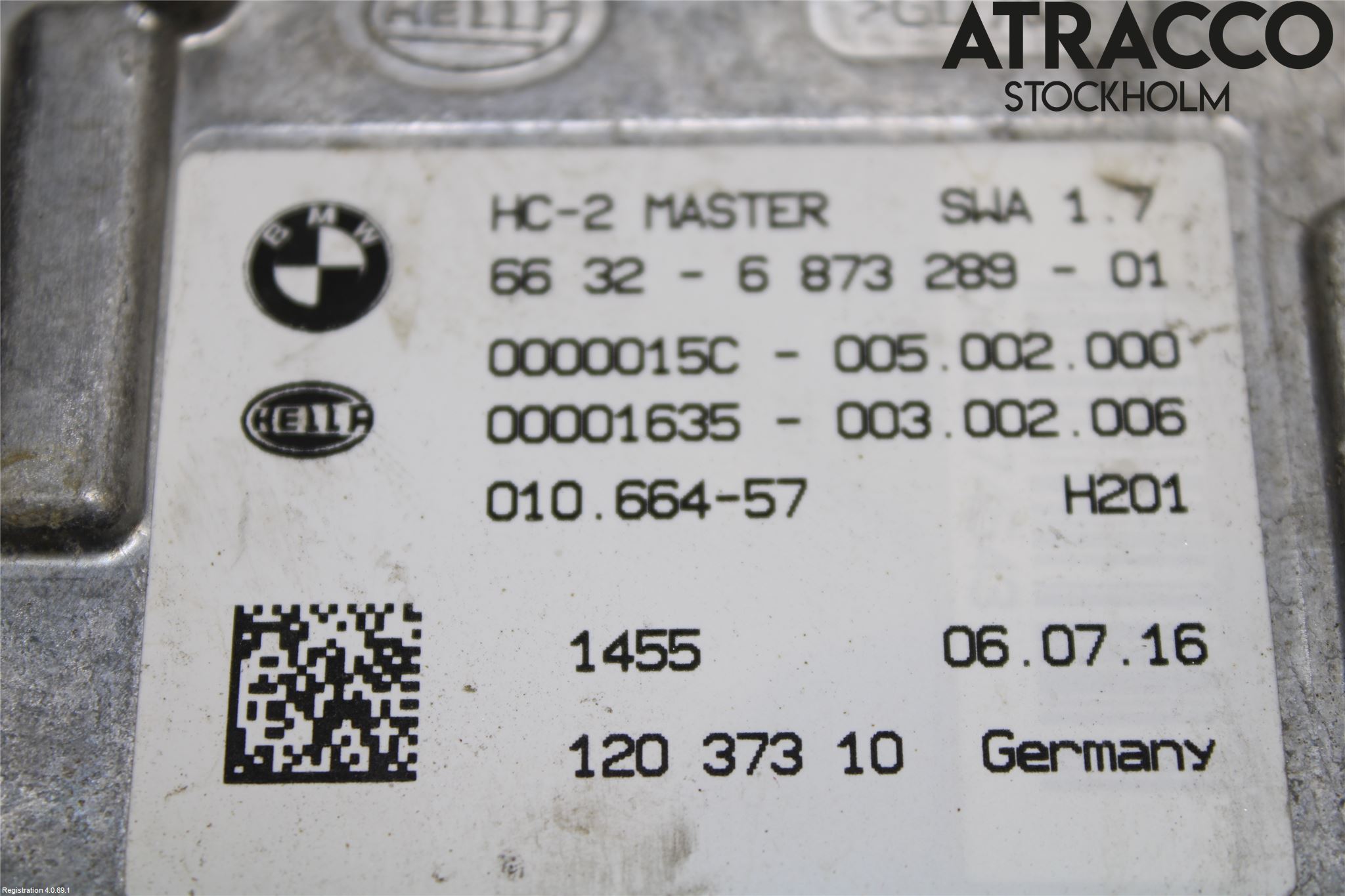 BMW X5 F15 13-18 Sensor Aktivt Kollisionsskydd