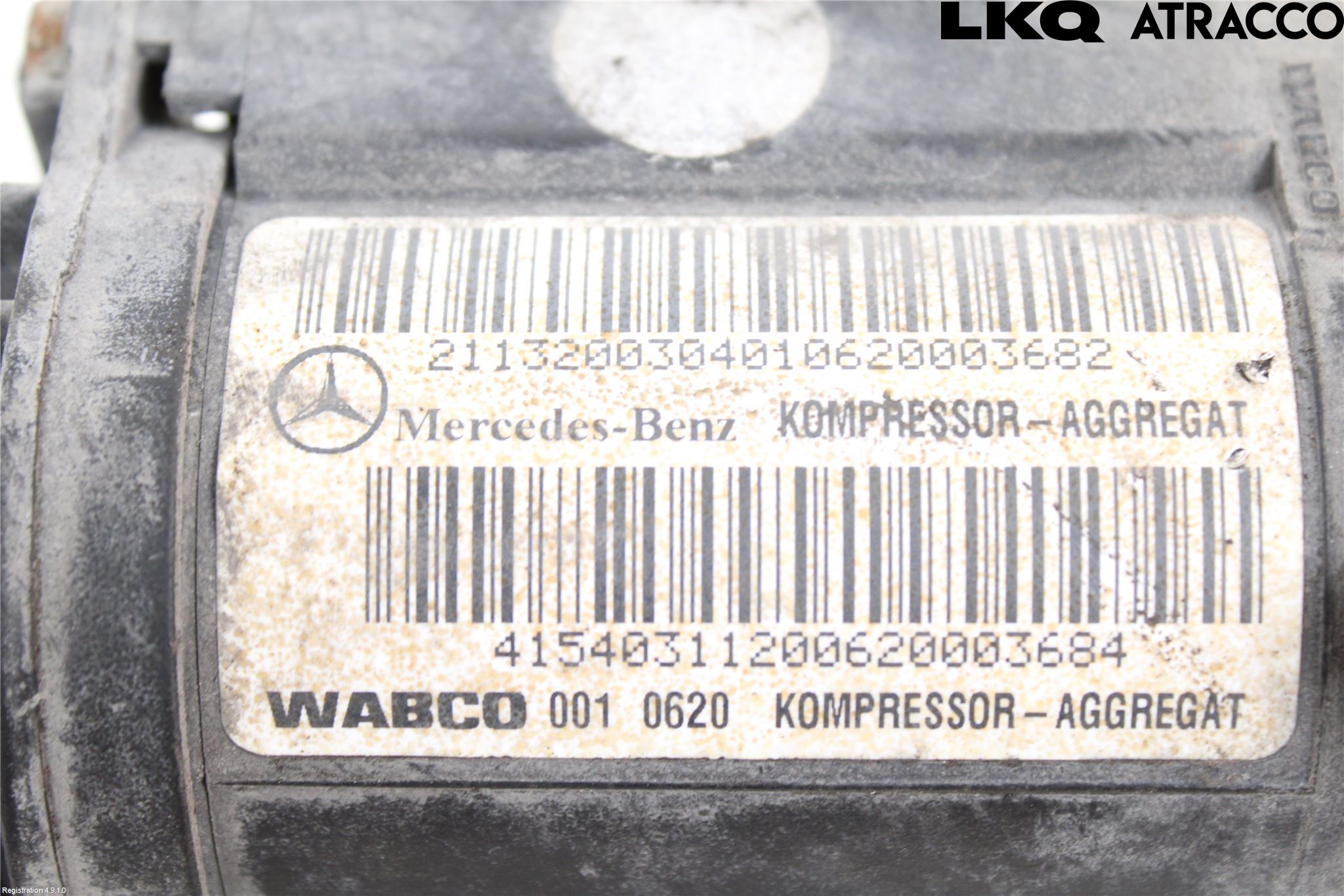 Mercedes-Benz MB E-KLASS (W211) 02-09 Kompressor Stöt-Fjädring