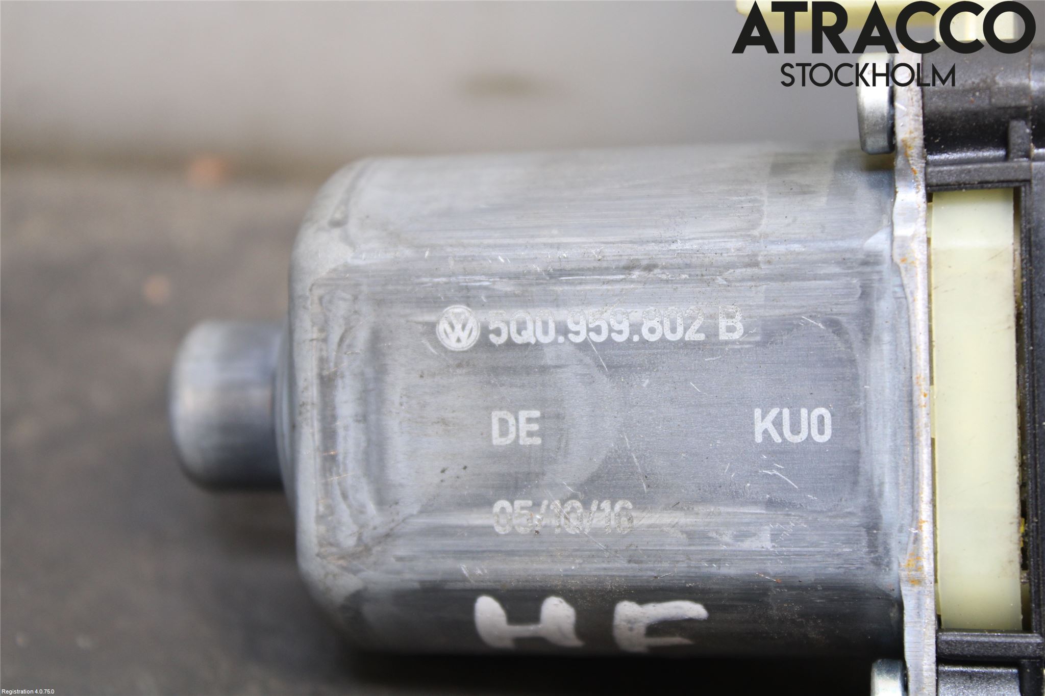 Volkswagen VW GOLF / E-GOLF VII 13-20 Torkarmotor Vindruta