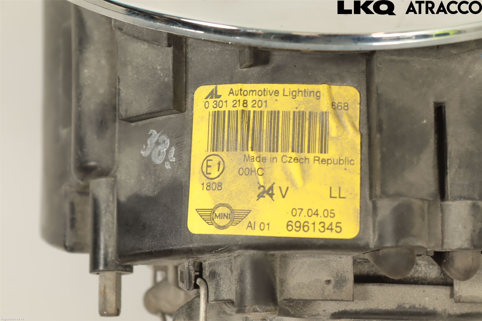 Mini CABRIO R52  02-08 Strålkastare Vänster