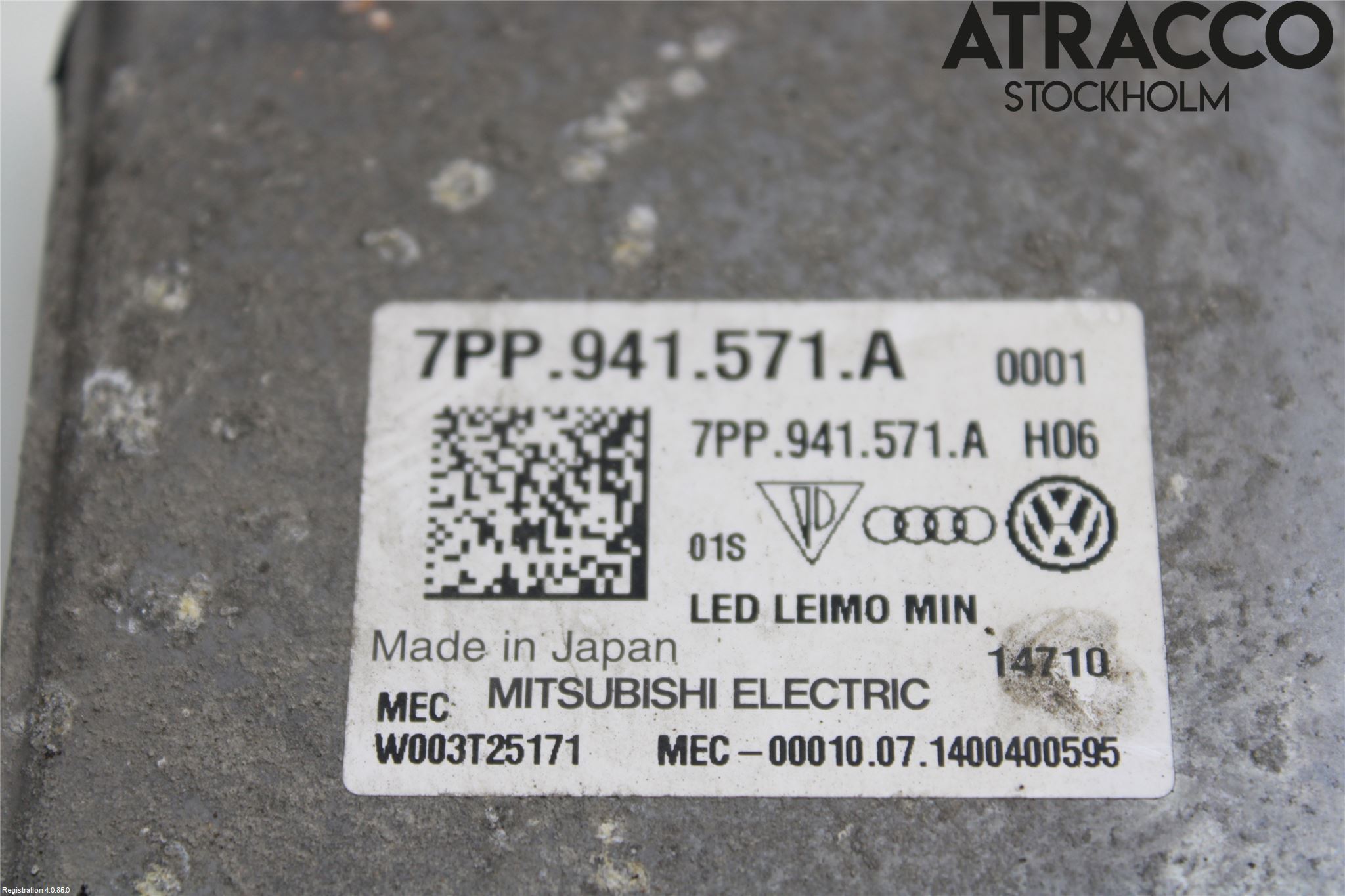 Volkswagen VW PASSAT 15-19 Styrenhet Strålkastare