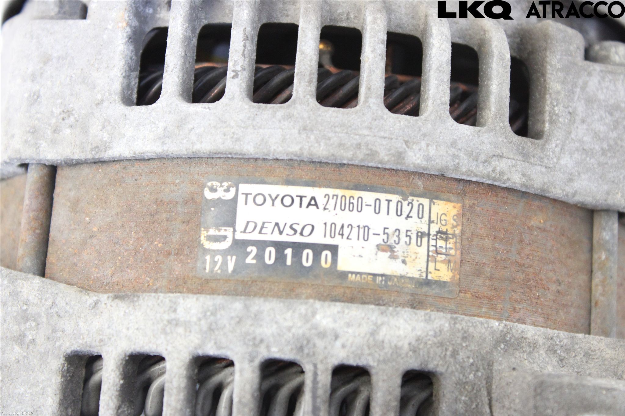Toyota AURIS 07-09 Generator