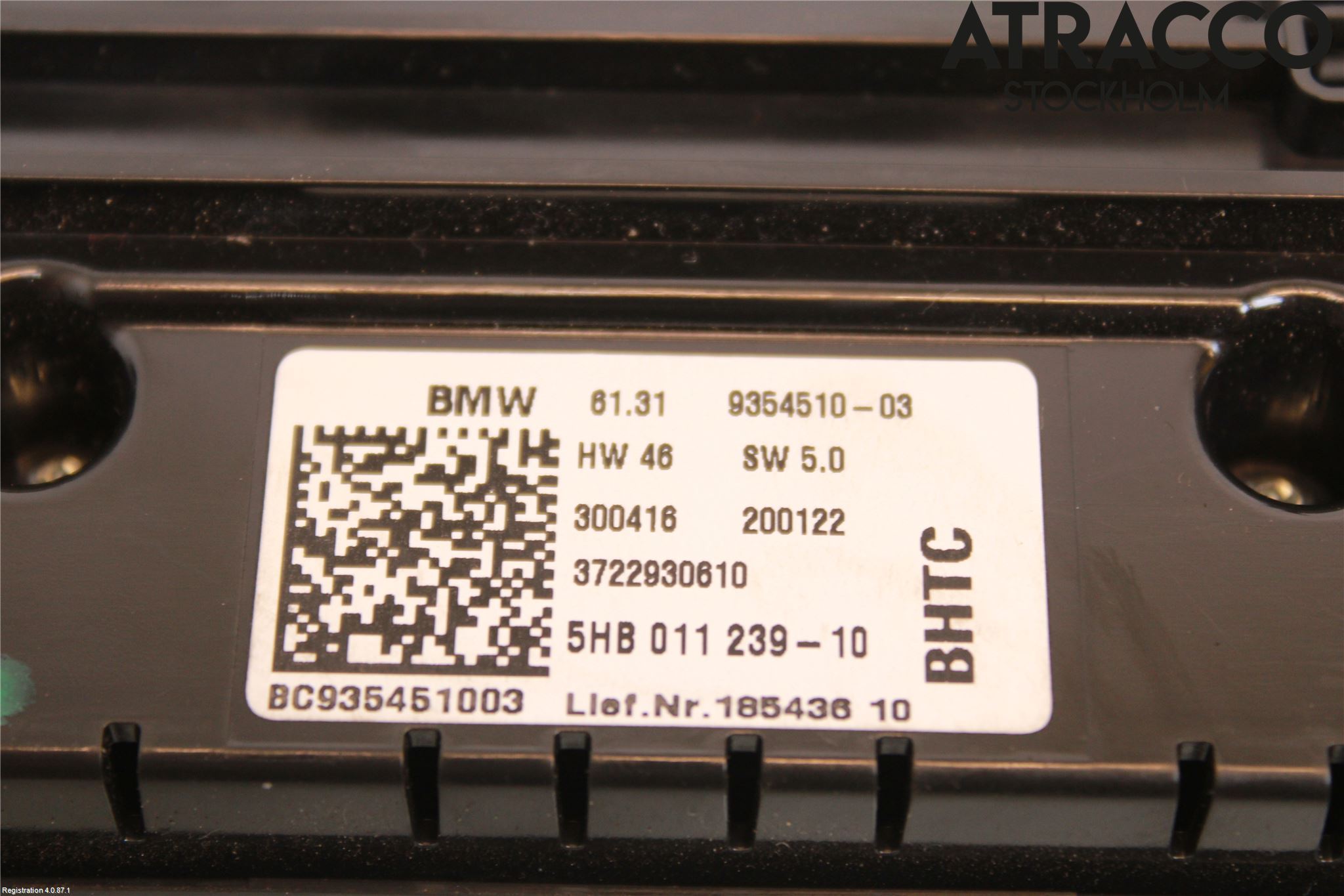 Mini ONE/COOPER 3DR F56 14-24 Ac Styrenhet Ac Manöveren