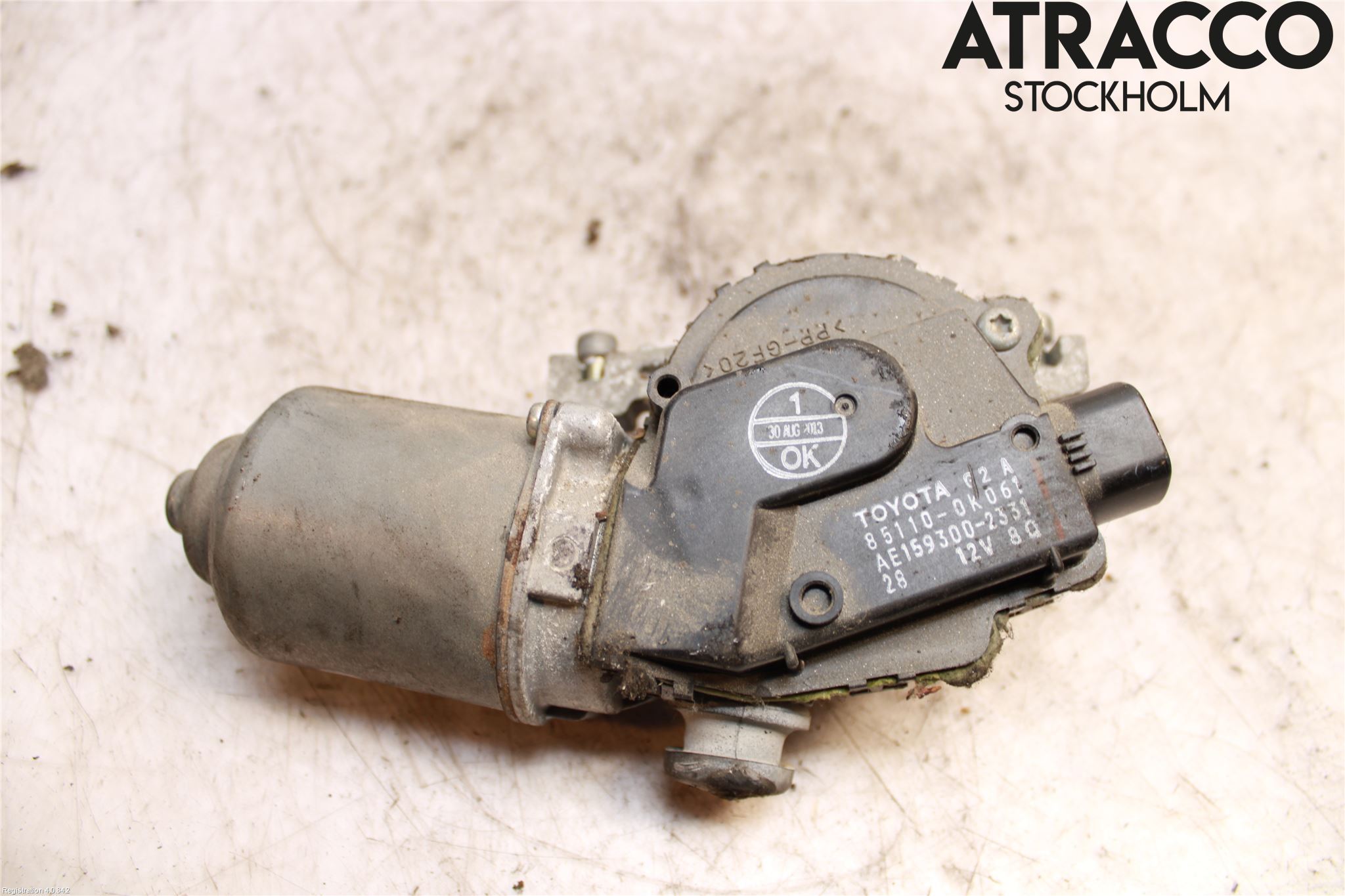 Toyota HILUX 05-16 Torkarmotor Vindruta