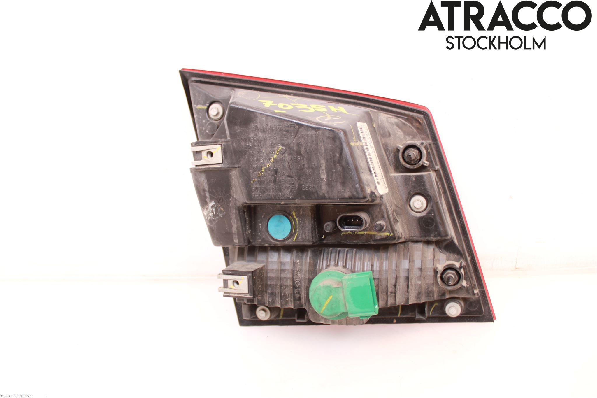 Fiat FREEMONT Bakljus Lucka Hö