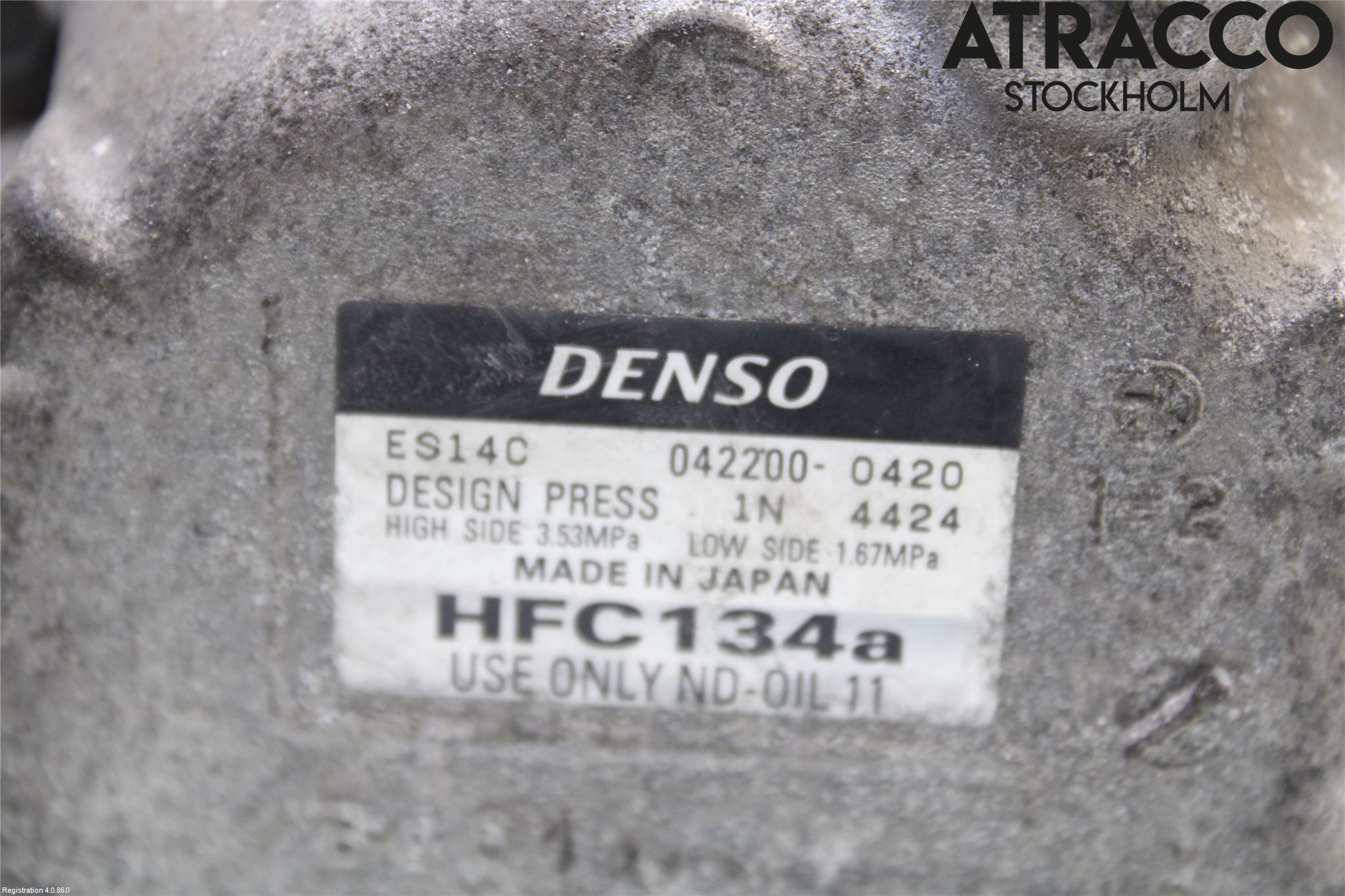 Toyota PRIUS ZVW30 09-20 Ac Kompressor