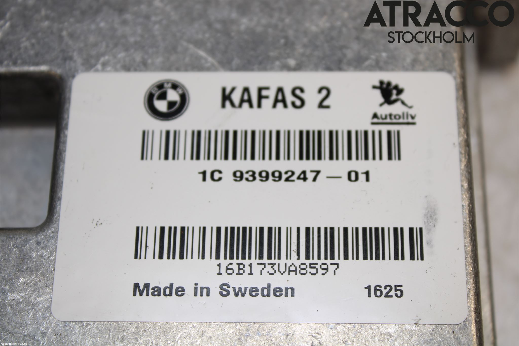 BMW 5 F10/F11/F18 09-17 Styrenhet Övrigt