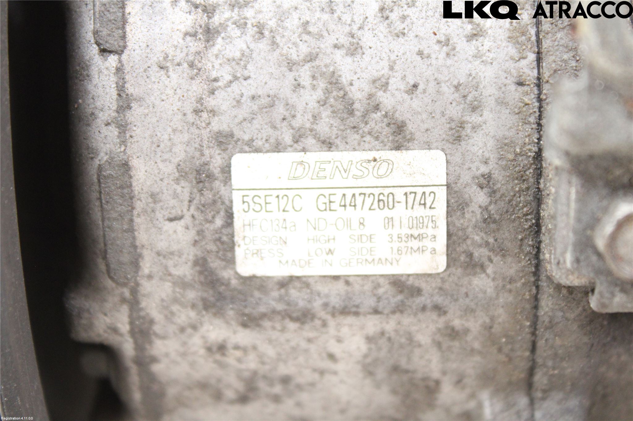 Toyota AVENSIS 07-08 Ac Kompressor