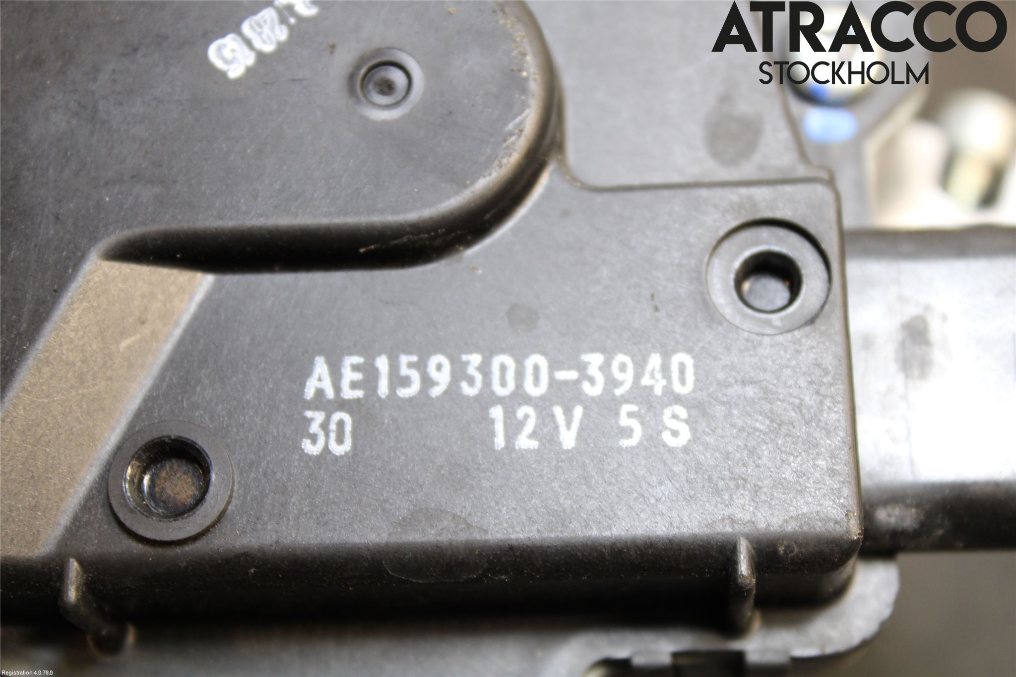 BMW X5 F15 13-18 Torkarmotor Vindruta