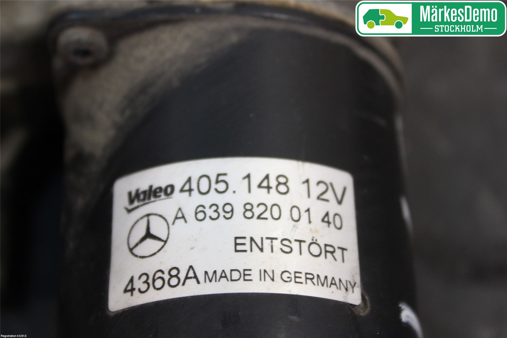 Mercedes-Benz MB VITO/VIANO (W639) 04-14 Torkarmotor Vindruta