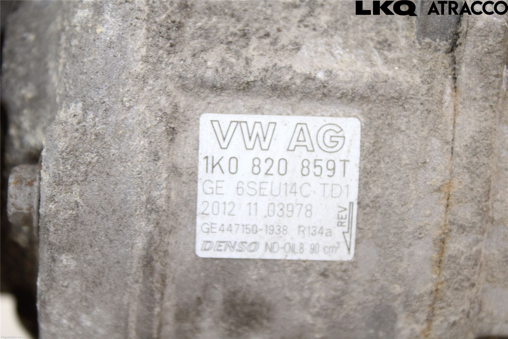 Skoda OCTAVIA (1Z) 05-13 Ac Kompressor