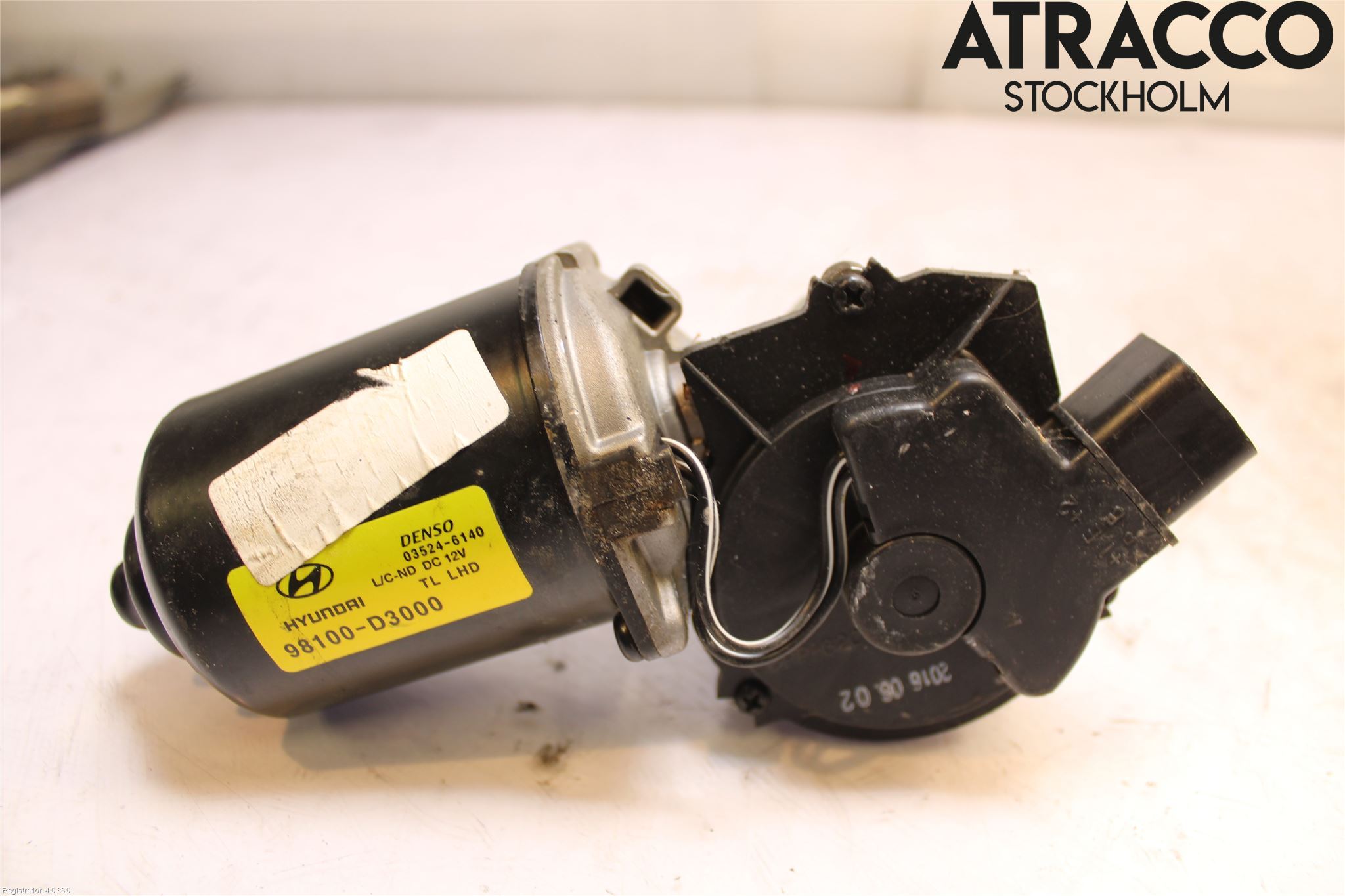 Hyundai TUCSON 05- Torkarmotor Vindruta