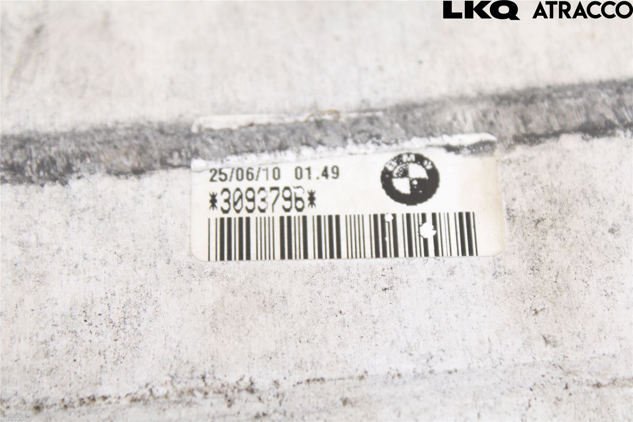 BMW 3 E90/91 SED/TOU 05-12 Laddluft-Intercooler Kyl