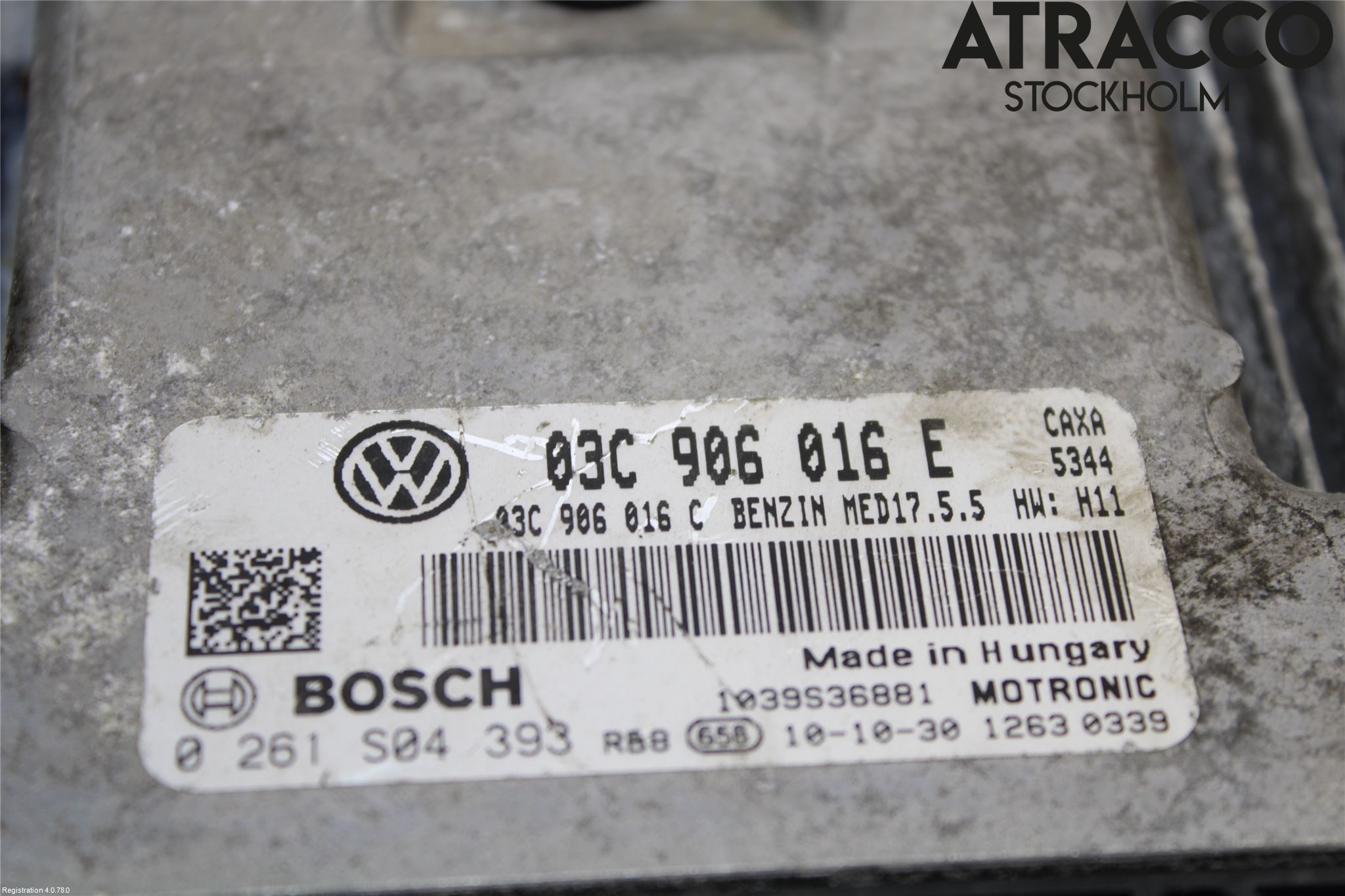 Skoda OCTAVIA (1Z) 05-13 Styrenhet Insprut Bensin