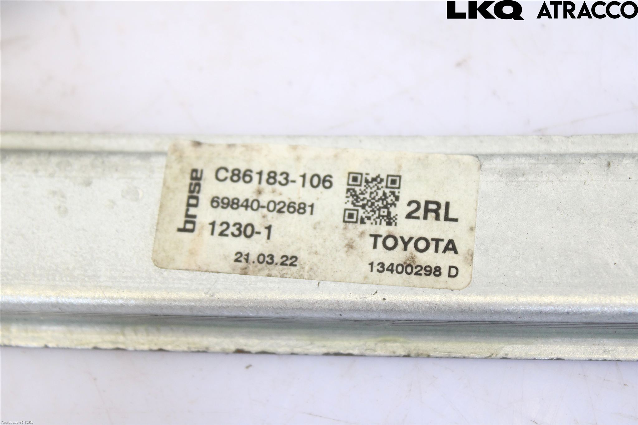 Toyota COROLLA 19- Fönsterhiss El Kompl