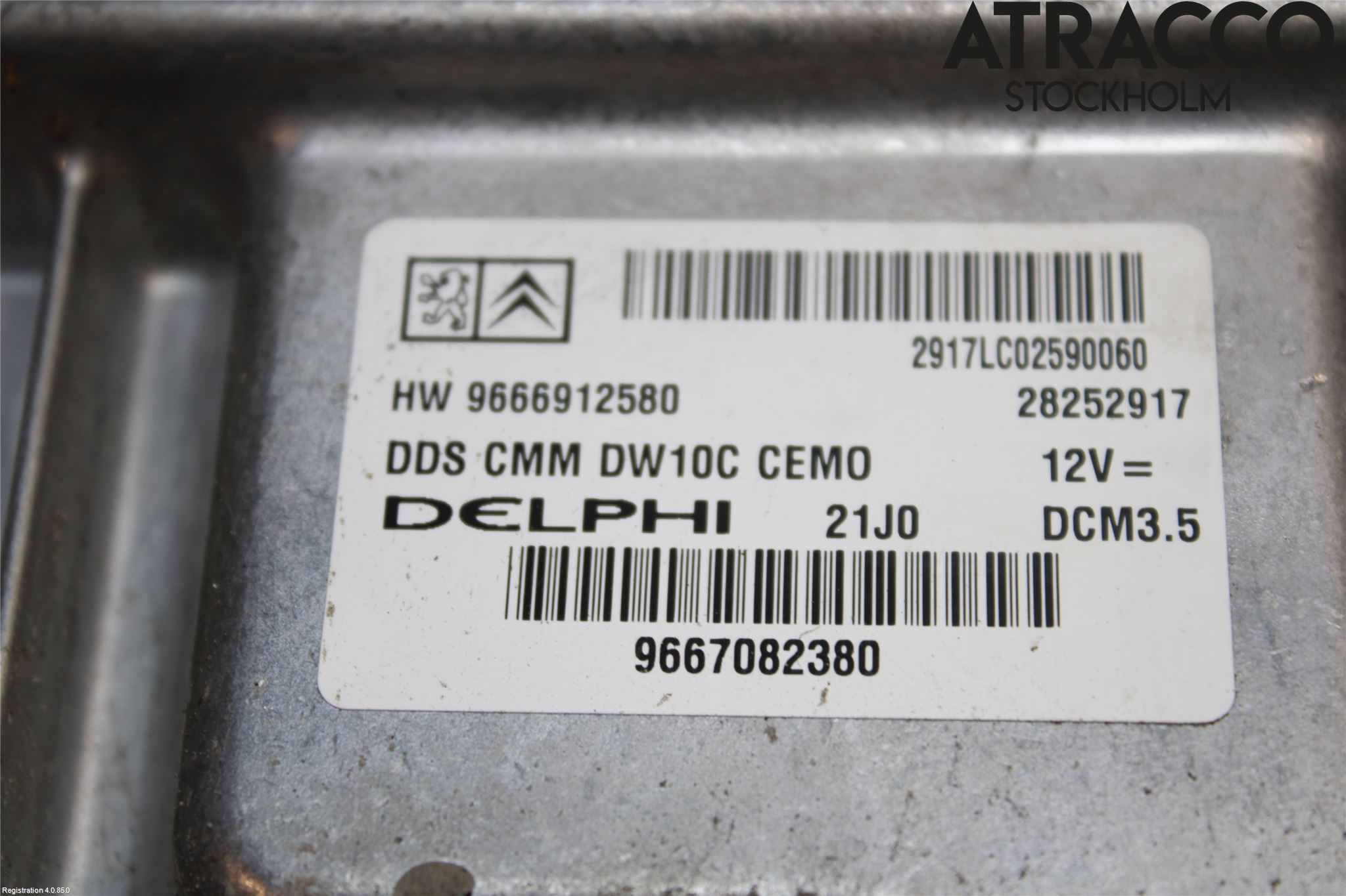 Citroen C5 08-17 Styrenhet Inspump Diesel