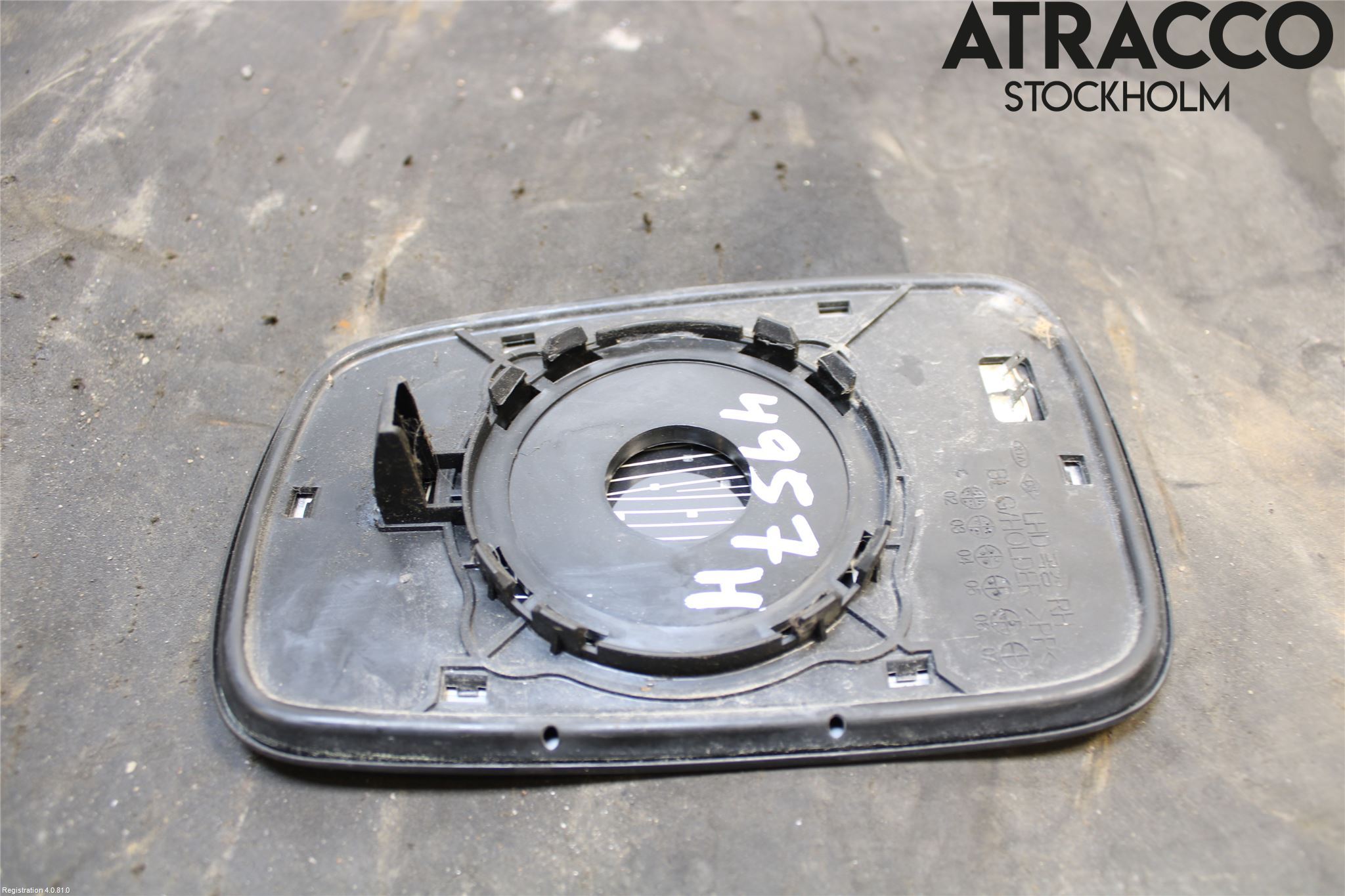 Kia SORENTO 03-09 Spegelglas Hö