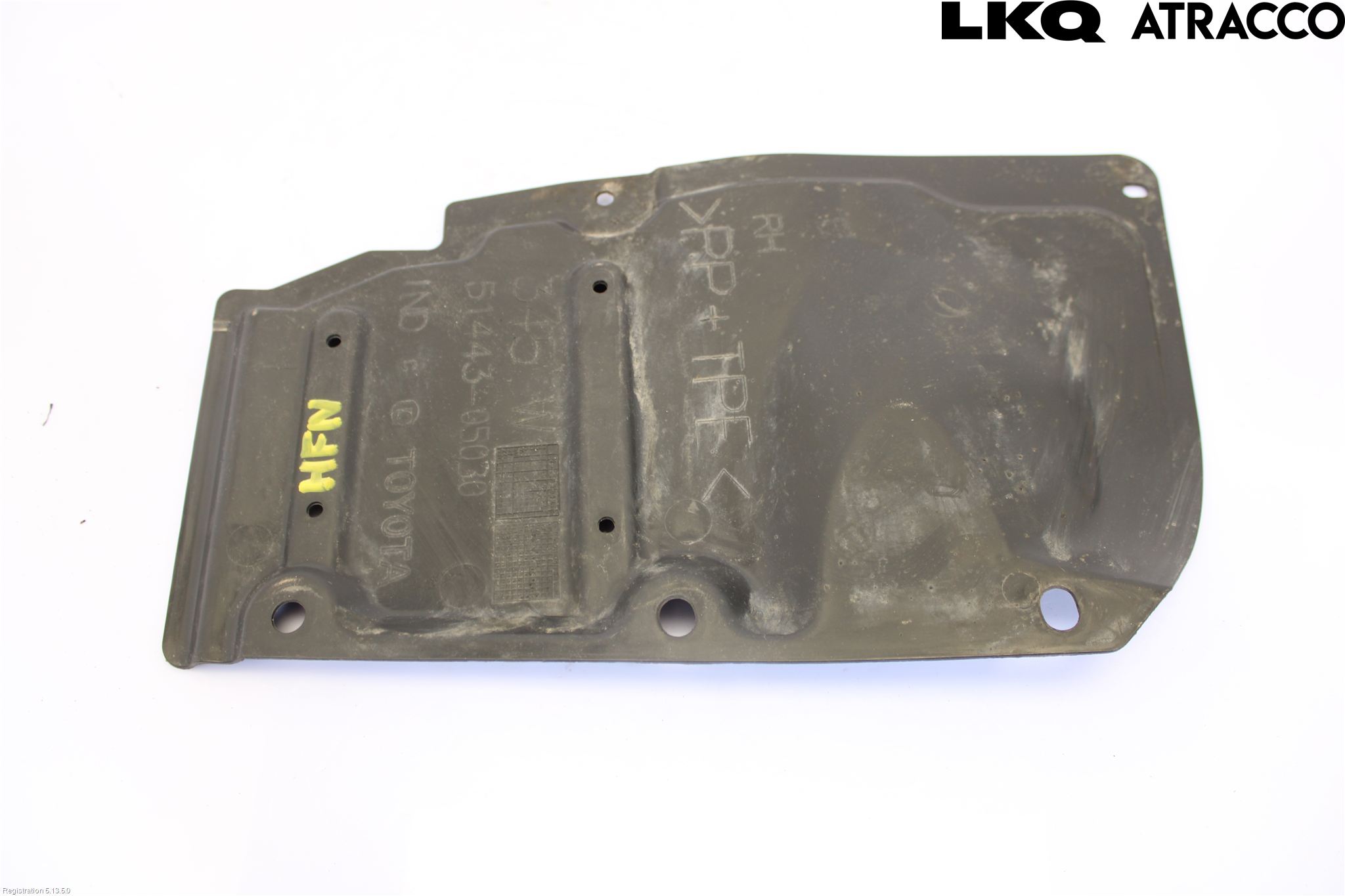 Toyota AURIS 13-19 Hasplåt Plåt-Plast