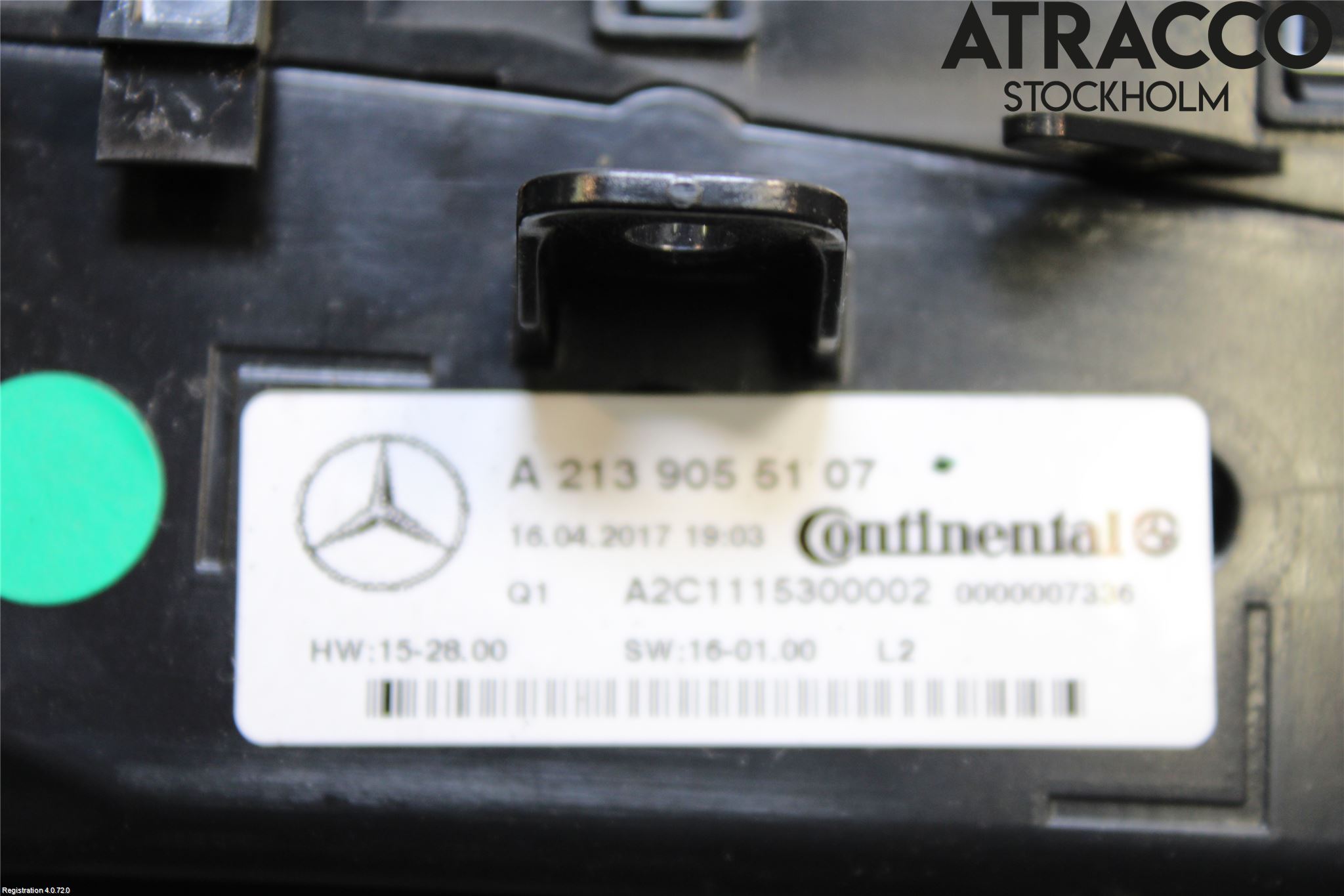 Mercedes-Benz MB E-KLASS (W213) 16-23 Ac Styrenhet Ac Manöveren