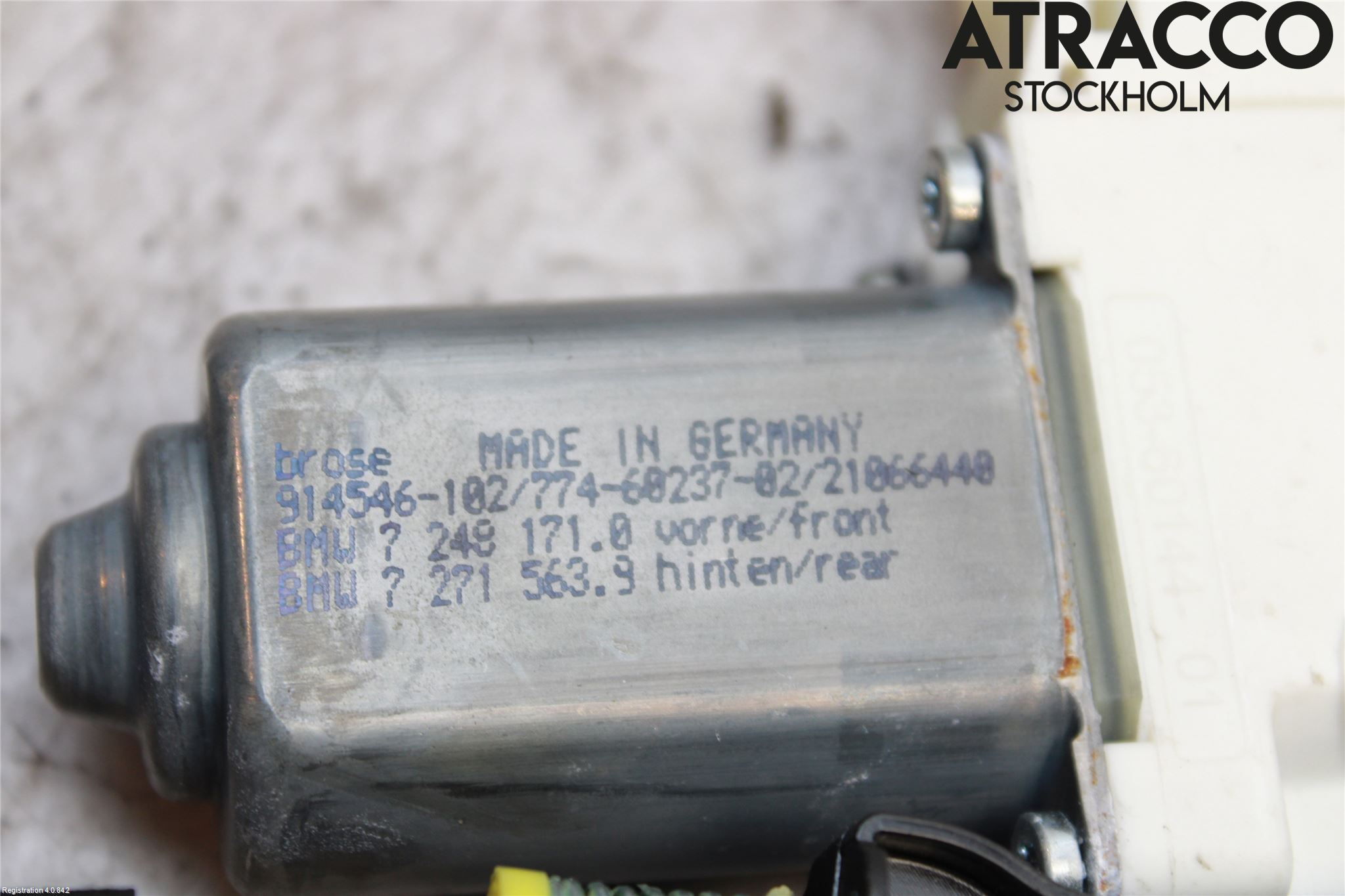BMW 5 F10/F11/F18 09-17 Fönsterhiss El Kompl