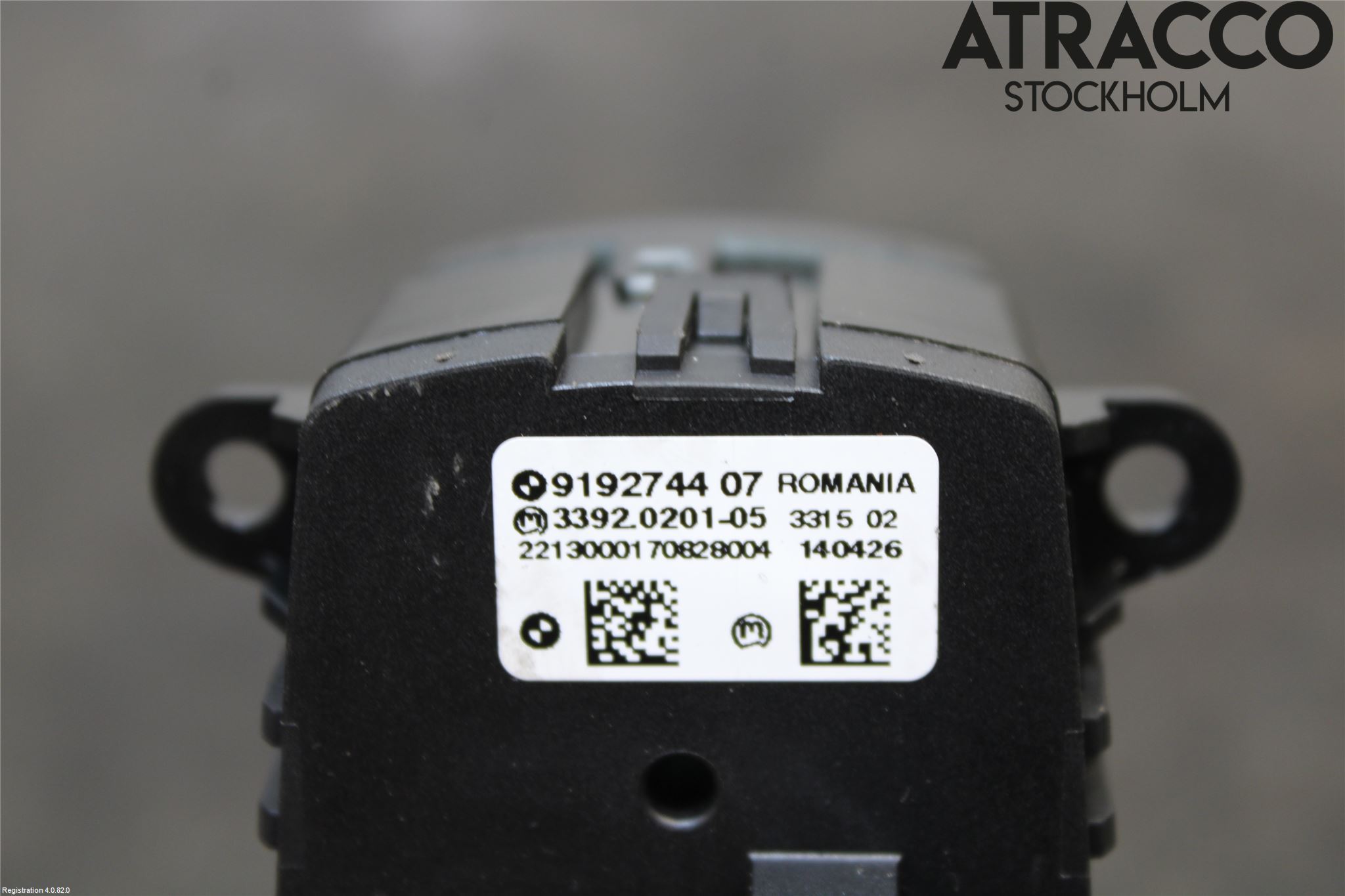 BMW 5 F10/F11/F18 09-17 Strömställare Ljus