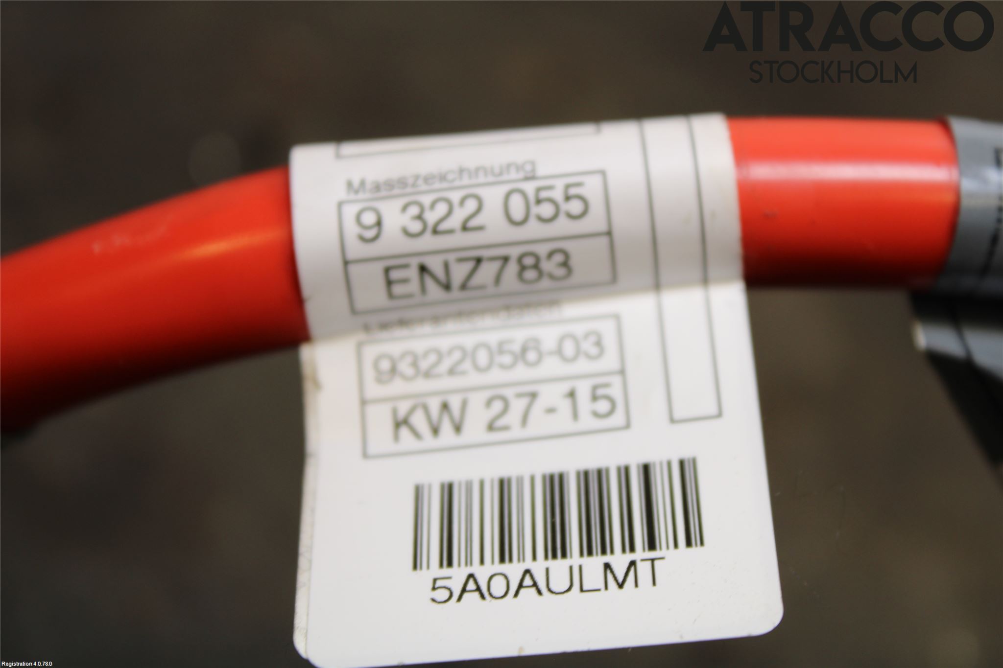 BMW X5 F15 13-18 Batterikabel